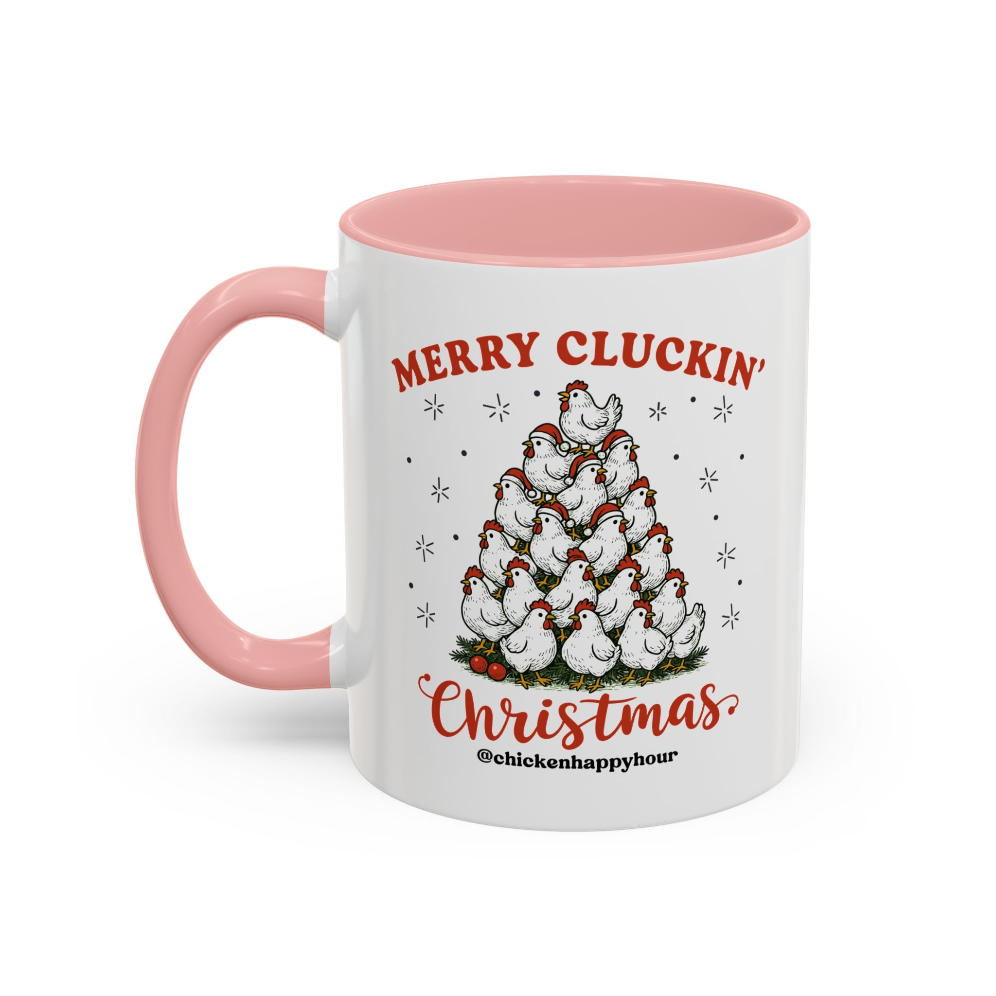 Merry Cluckin' Coffee Mug