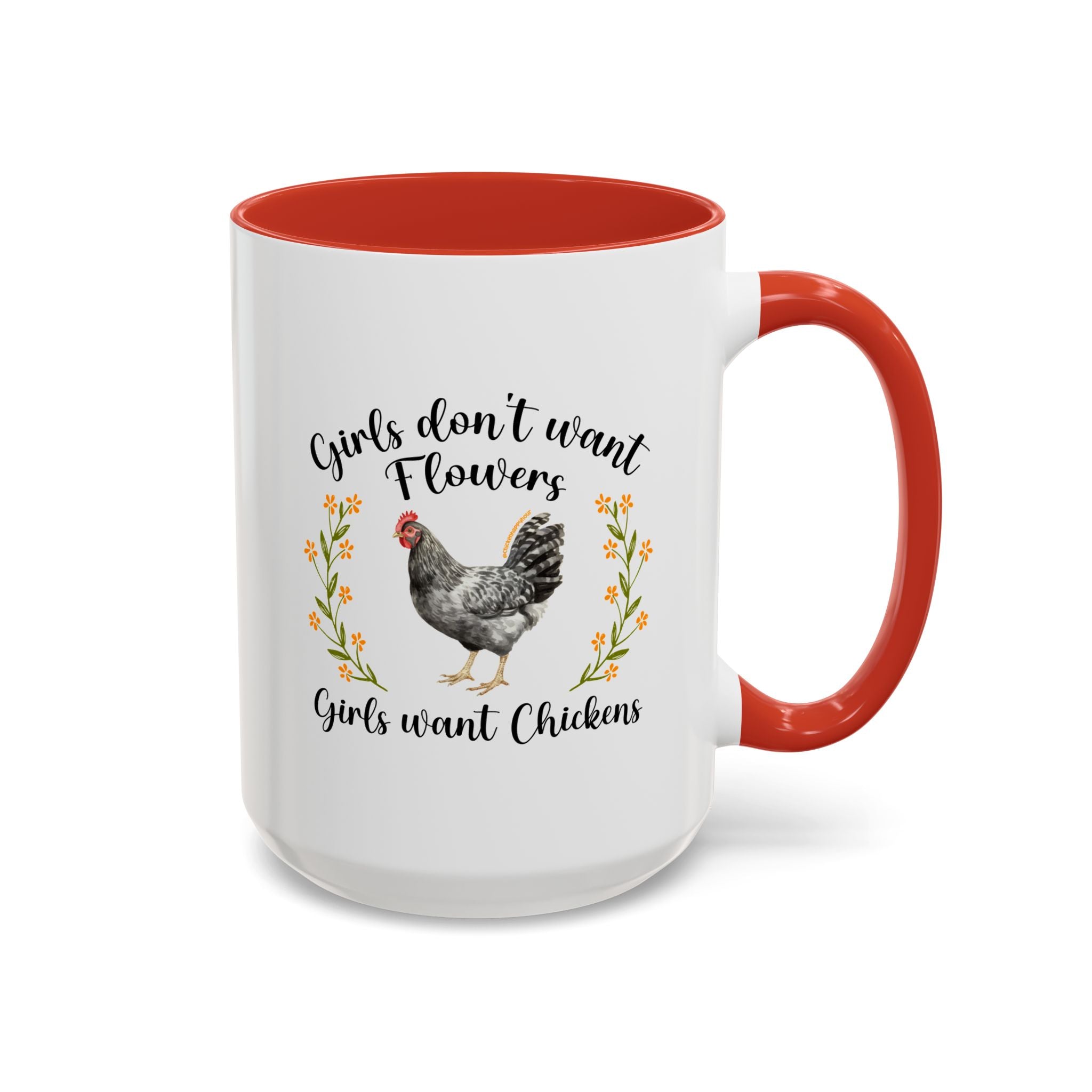 Girls Want Chickens Coffee Mug