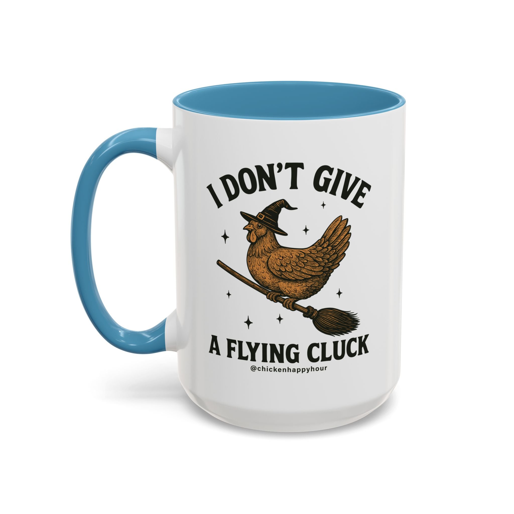 I Don’t Give a Flying Cluck V-Neck Tee Coffee Mug