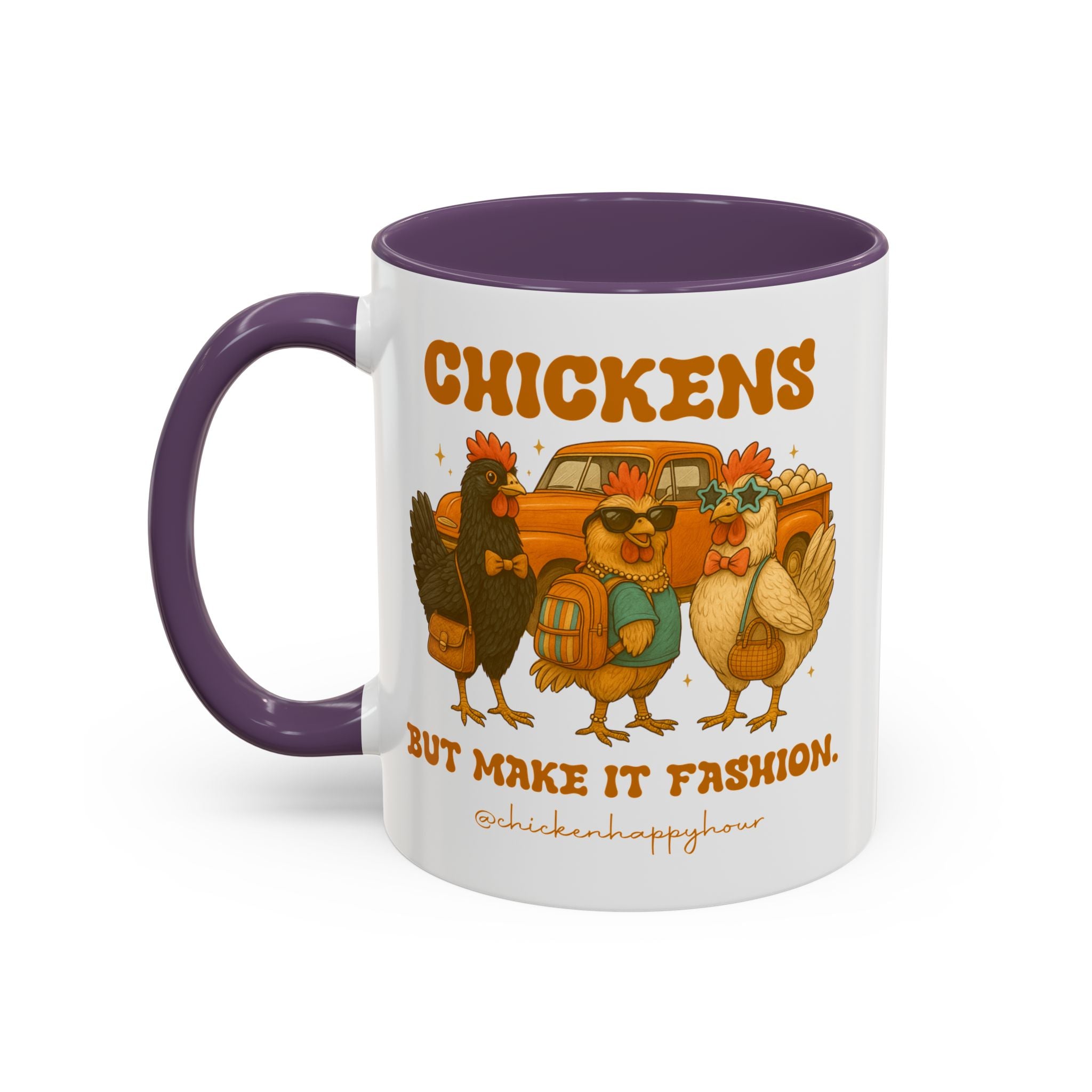 Chickens But Make it Fashion Coffee Mug