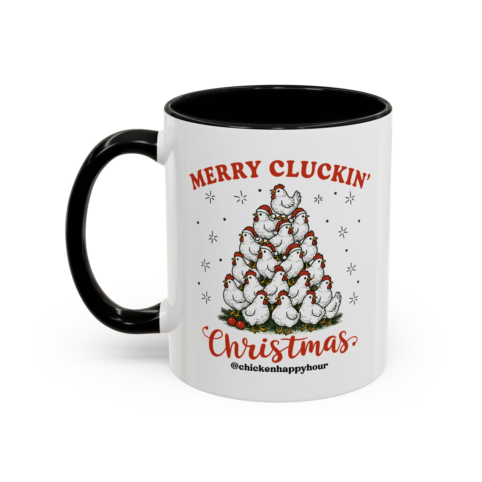 Merry Cluckin' Coffee Mug
