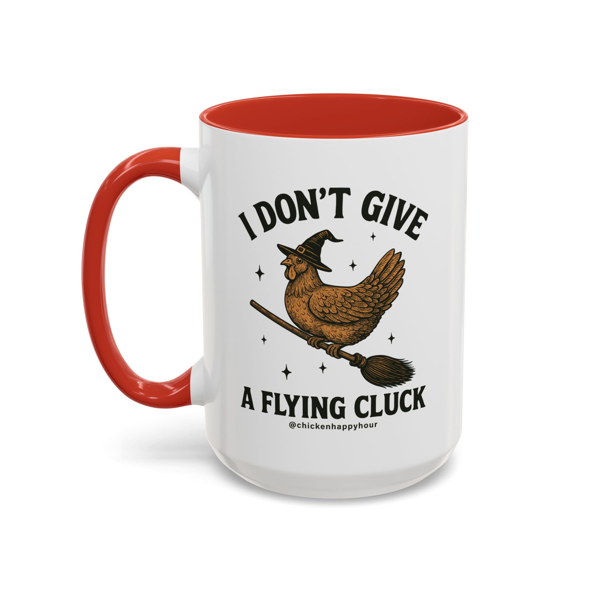 I Don’t Give a Flying Cluck V-Neck Tee Coffee Mug