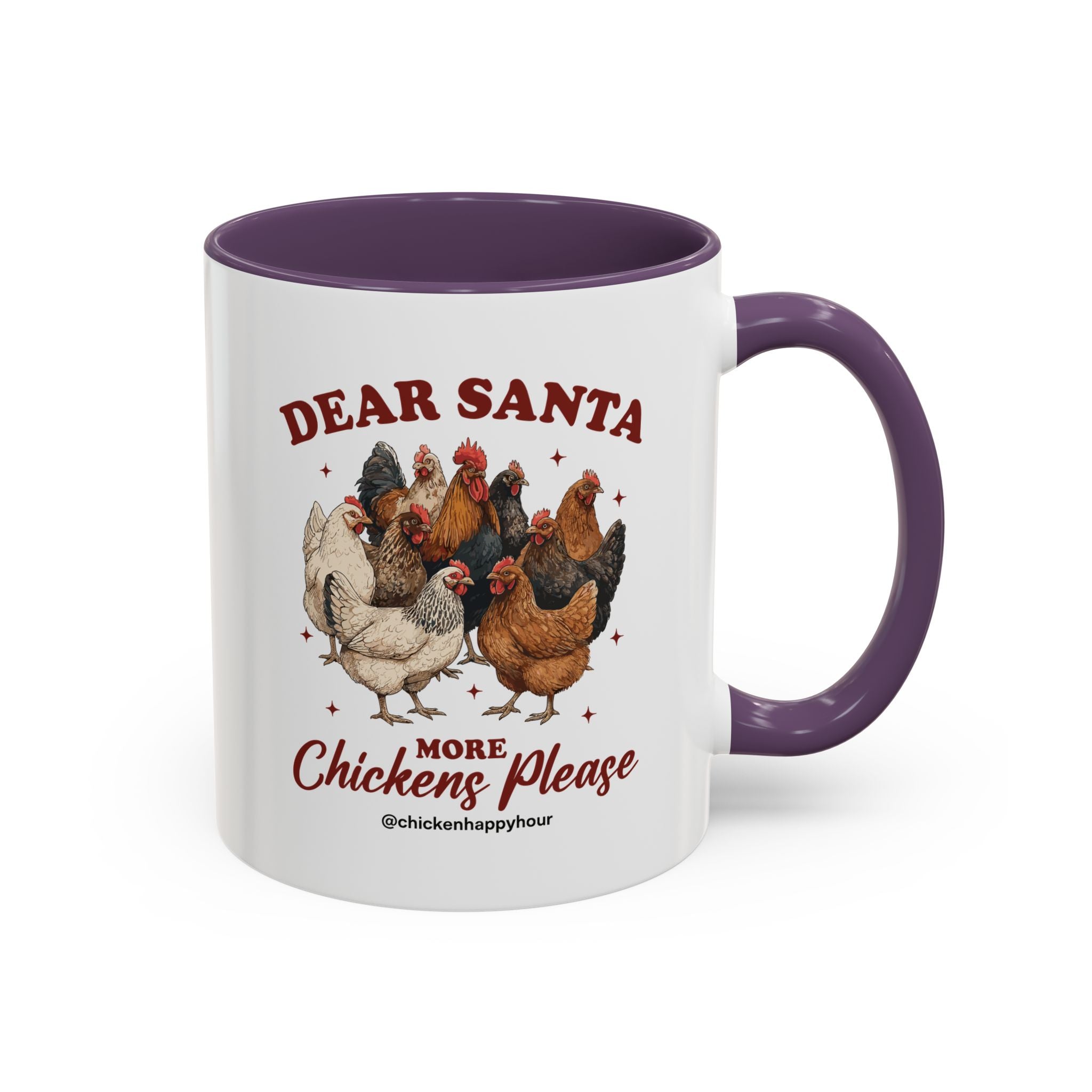 Dear Santa More Chickens Please Coffee Mug