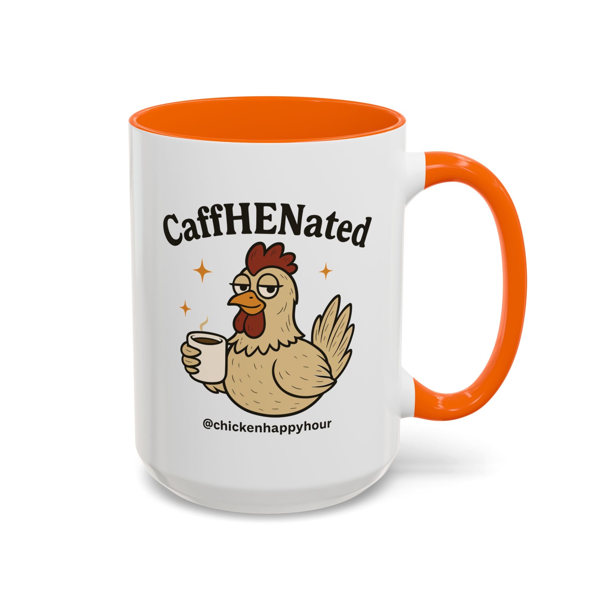 CaffHENated Coffee Mug