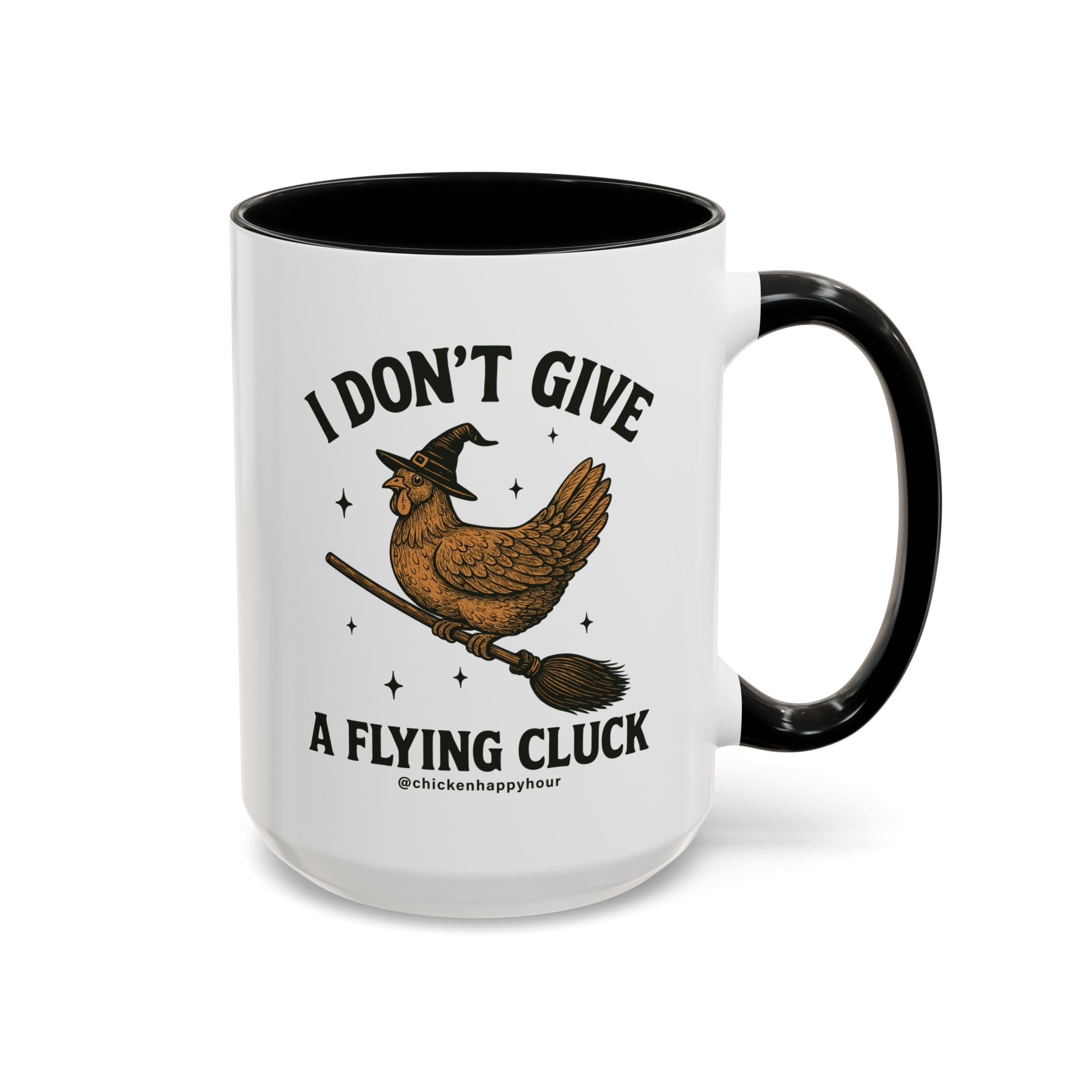 I Don’t Give a Flying Cluck V-Neck Tee Coffee Mug