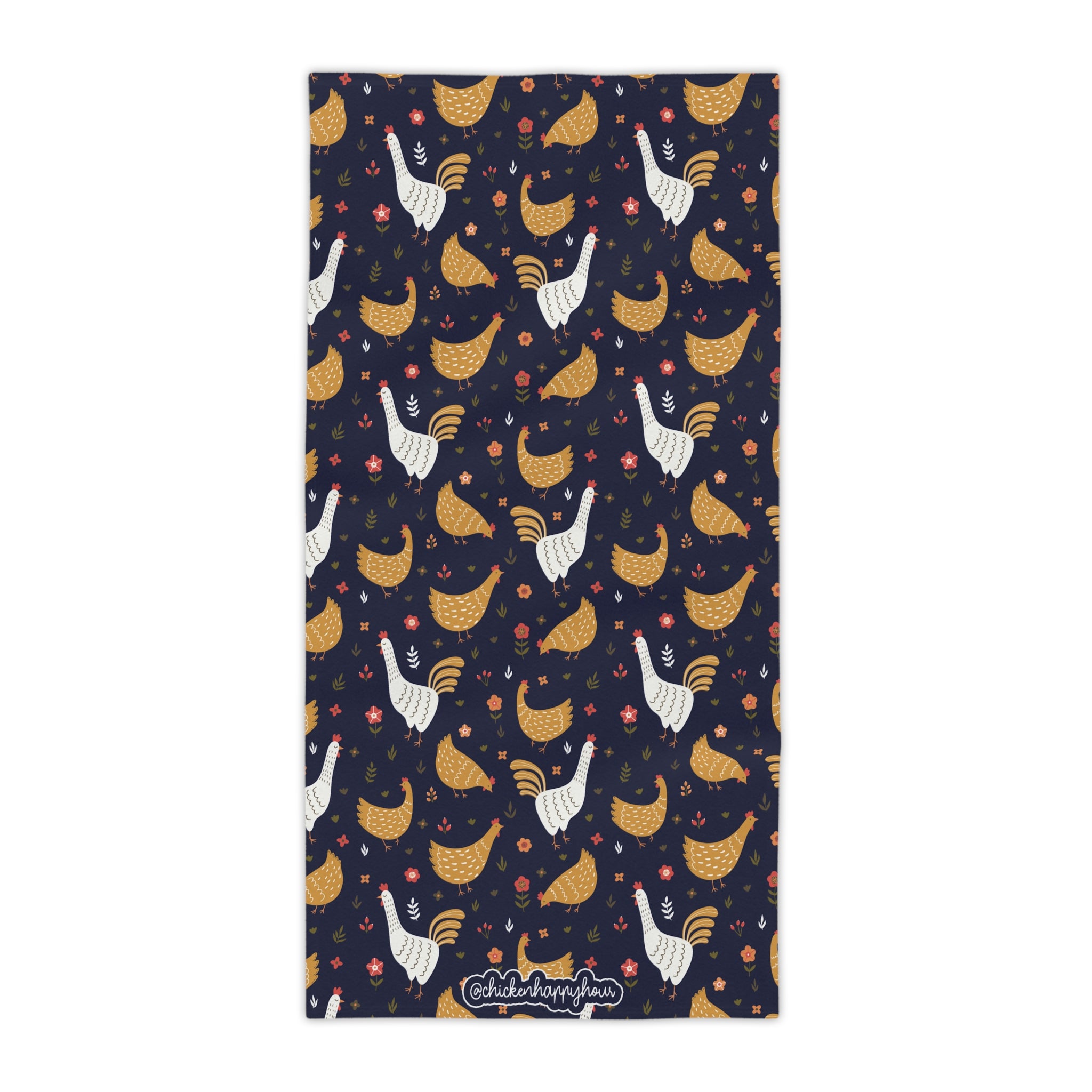 Chicken Seamless Beach Towel