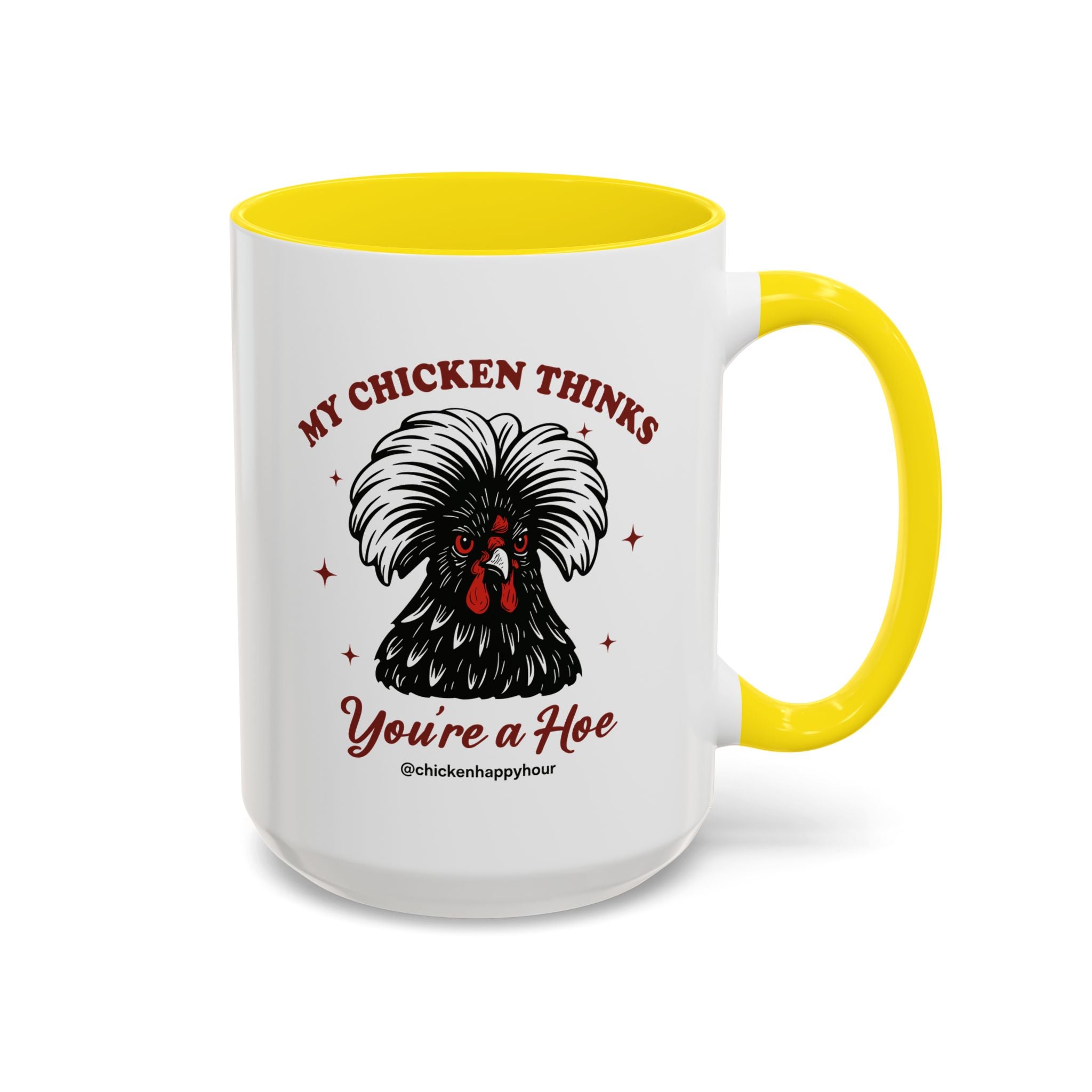 My Chicken Thinks Coffee Mug