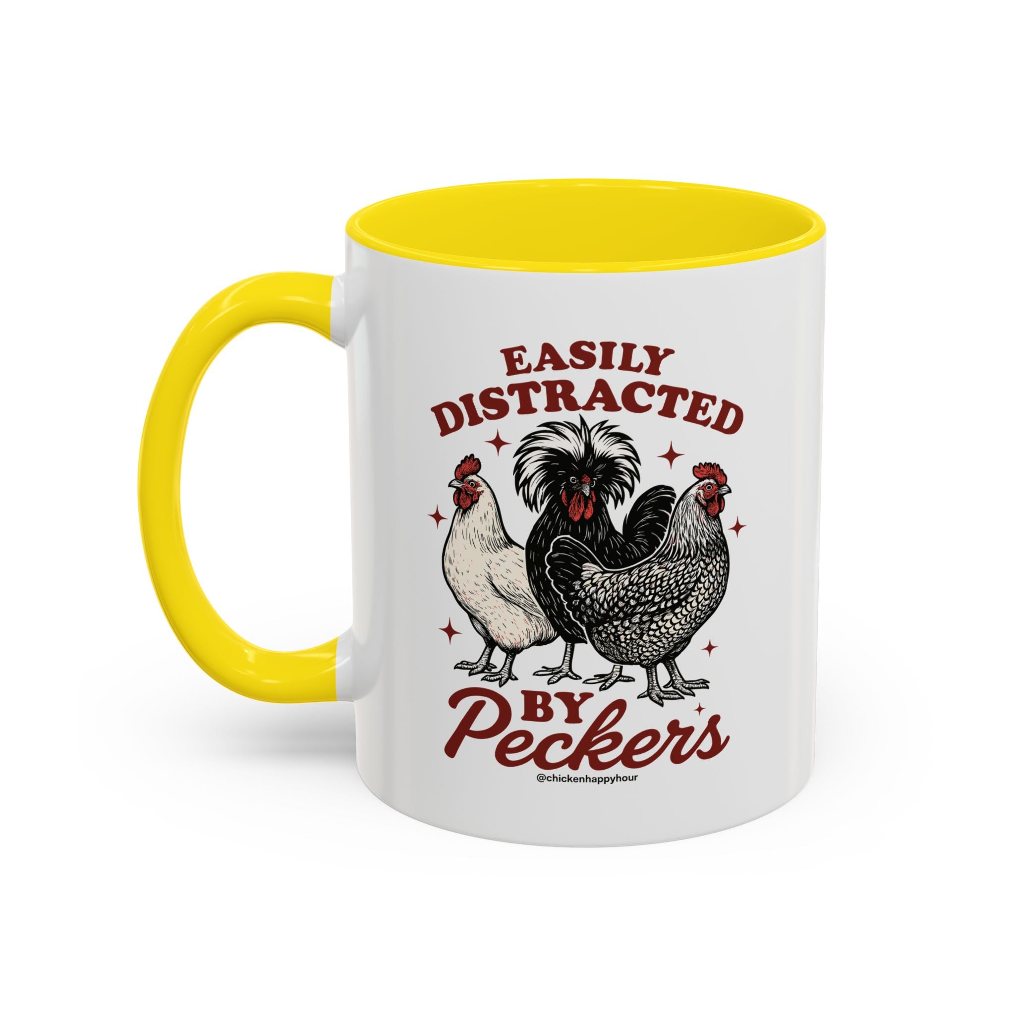 Easily Distracted By Peckers Coffee Mug