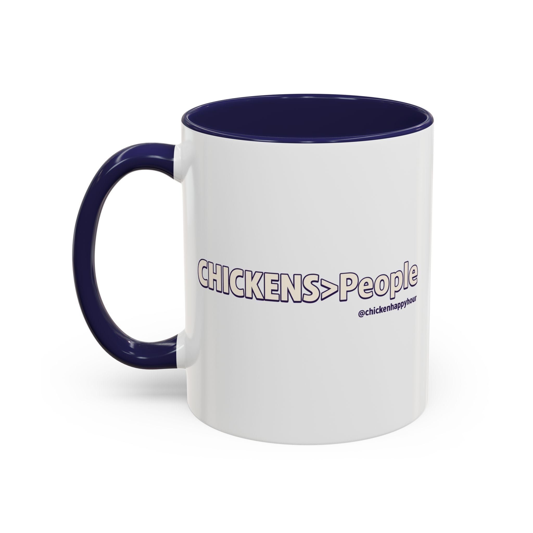 CHICKENS People Coffee Mug