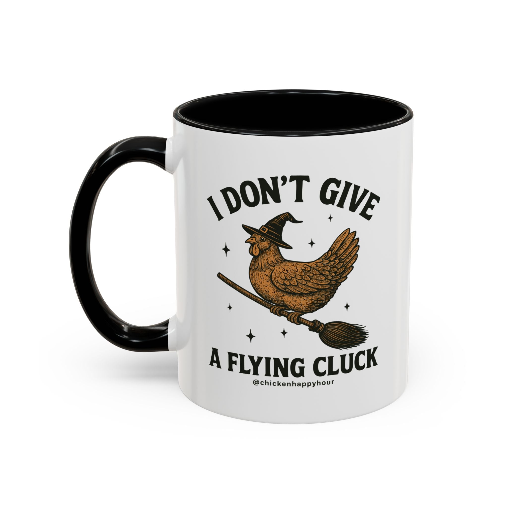 I Don’t Give a Flying Cluck V-Neck Tee Coffee Mug