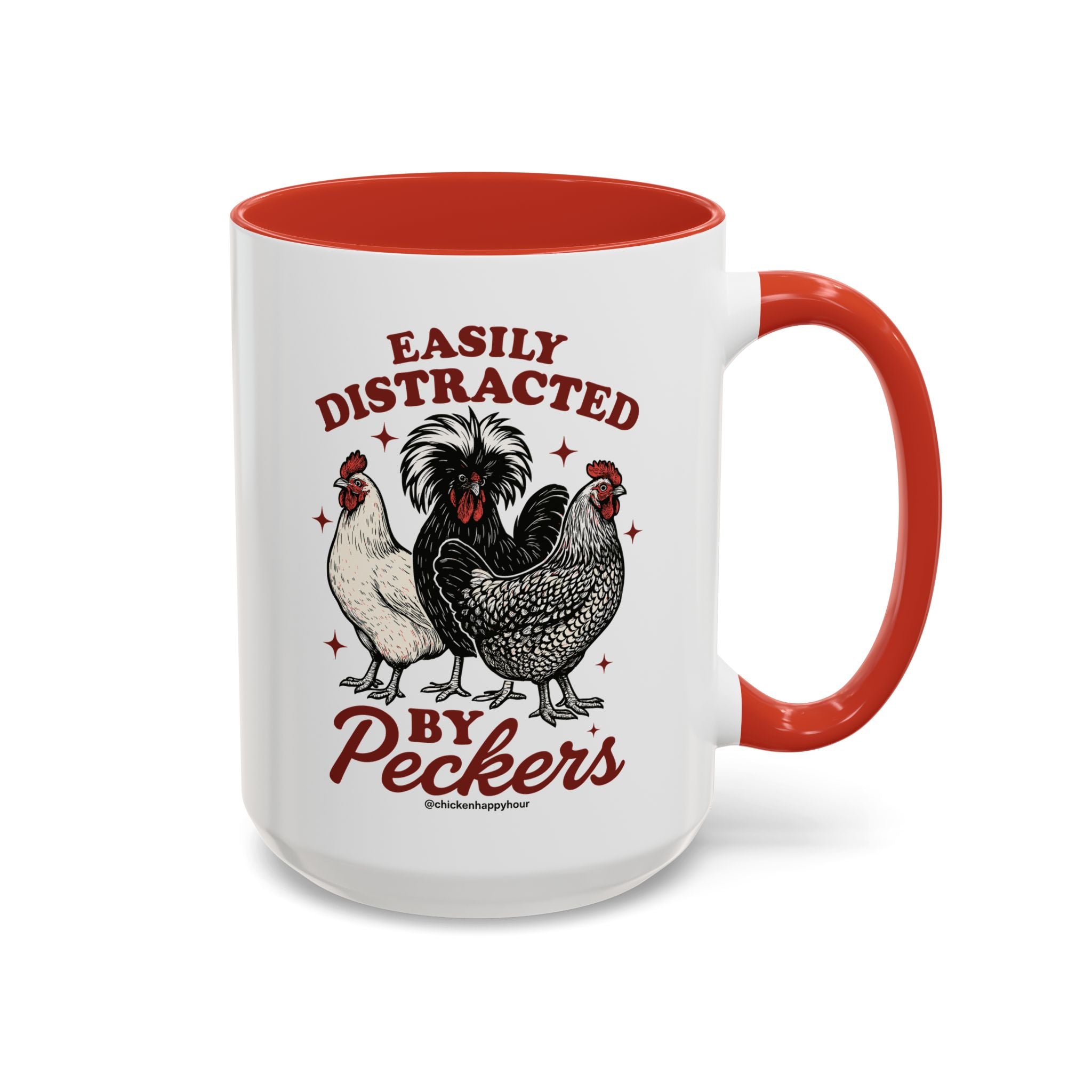 Easily Distracted By Peckers Coffee Mug