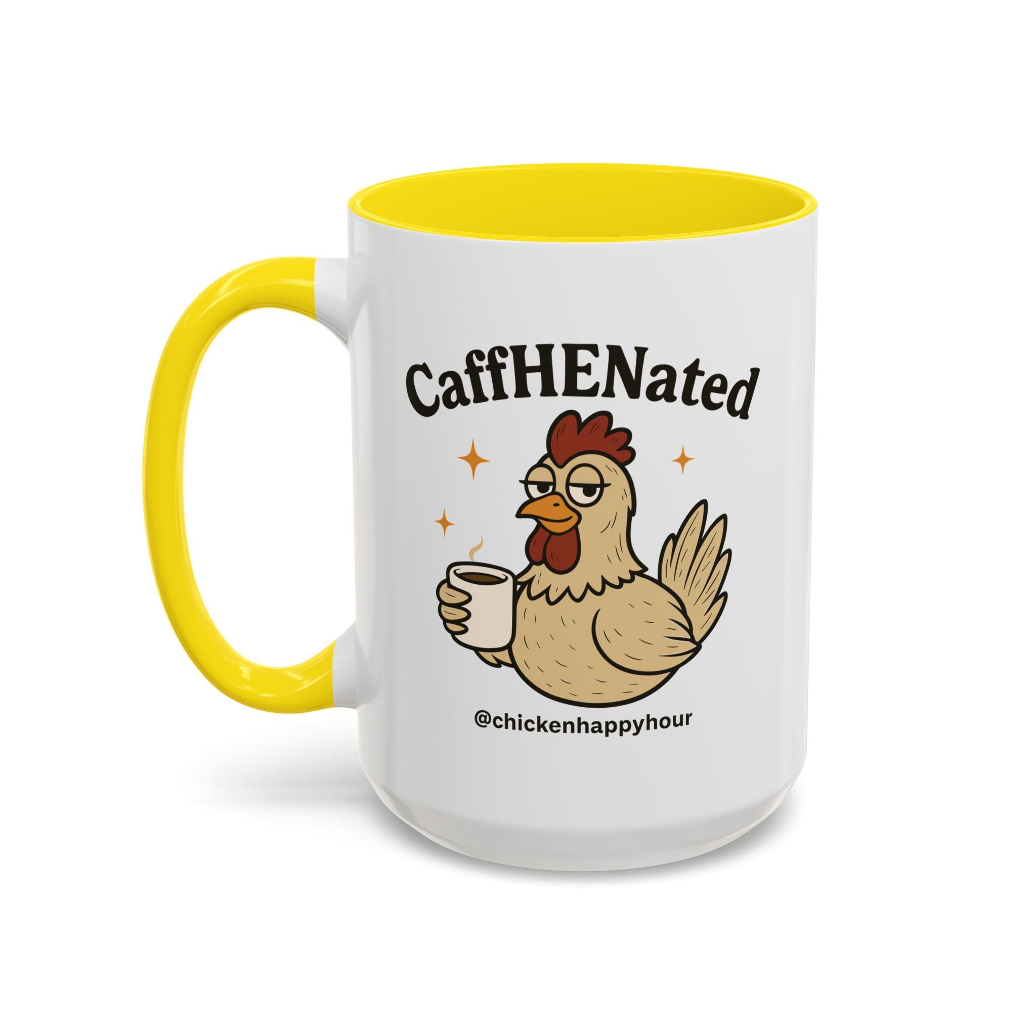 CaffHENated Coffee Mug