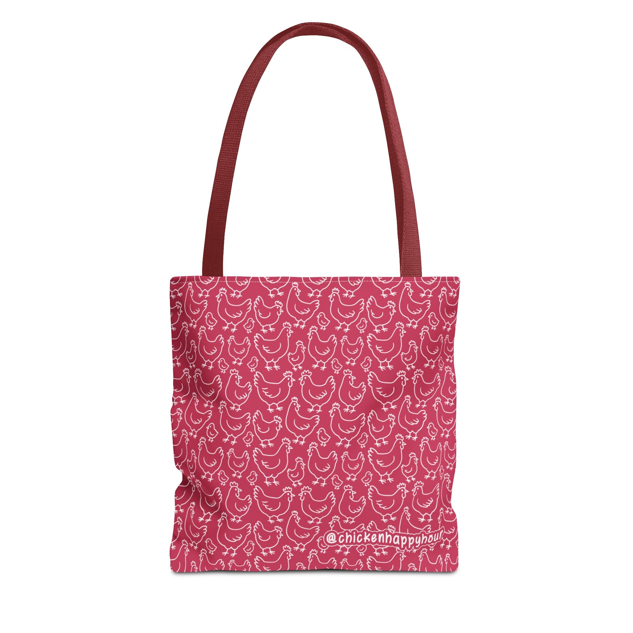 Chickens Pattern Tote Bag