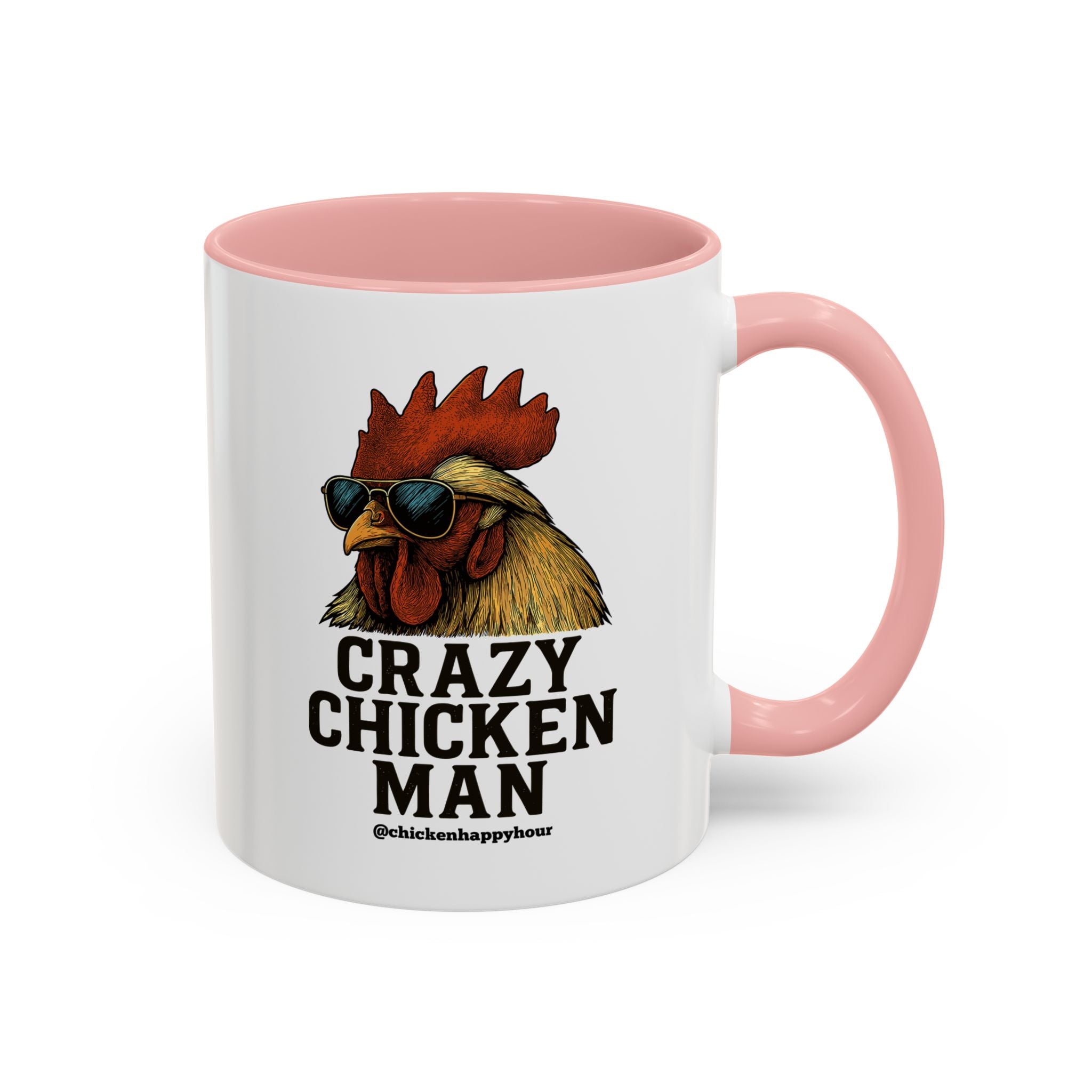 Crazy Chicken Man Coffee Mug