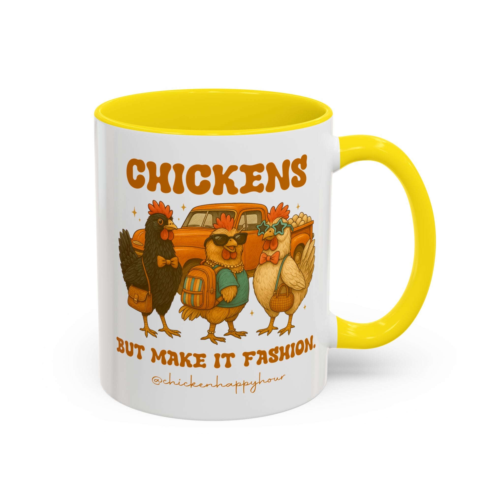 Chickens But Make it Fashion Coffee Mug