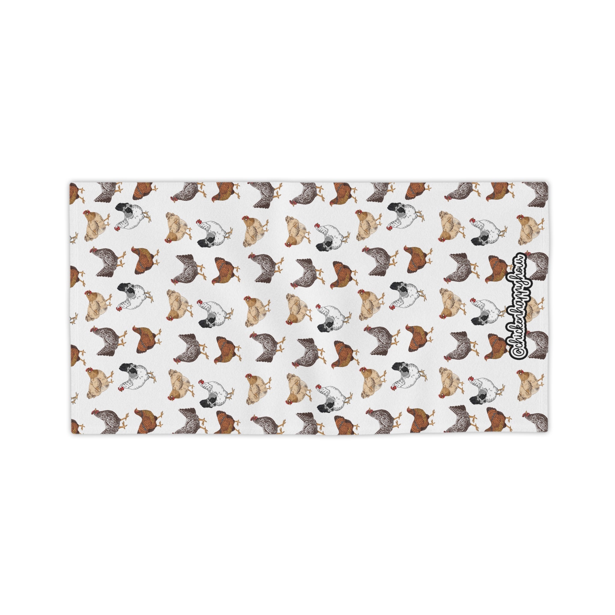 Chicken Seamless 2 Beach Towel