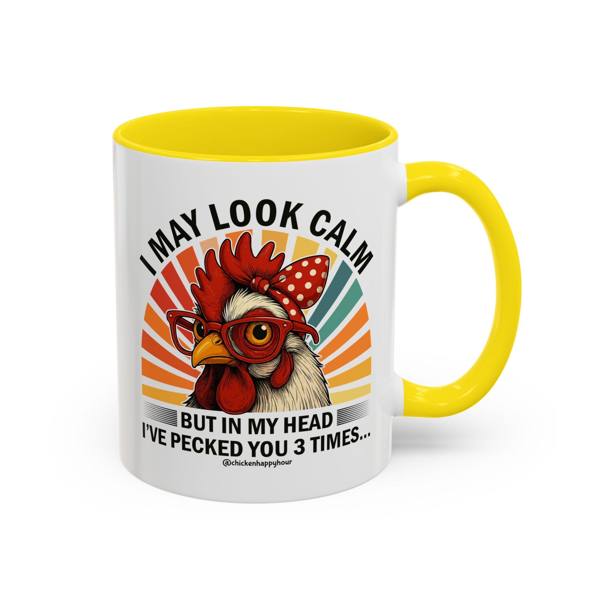 I May Look Calm Coffee Mug