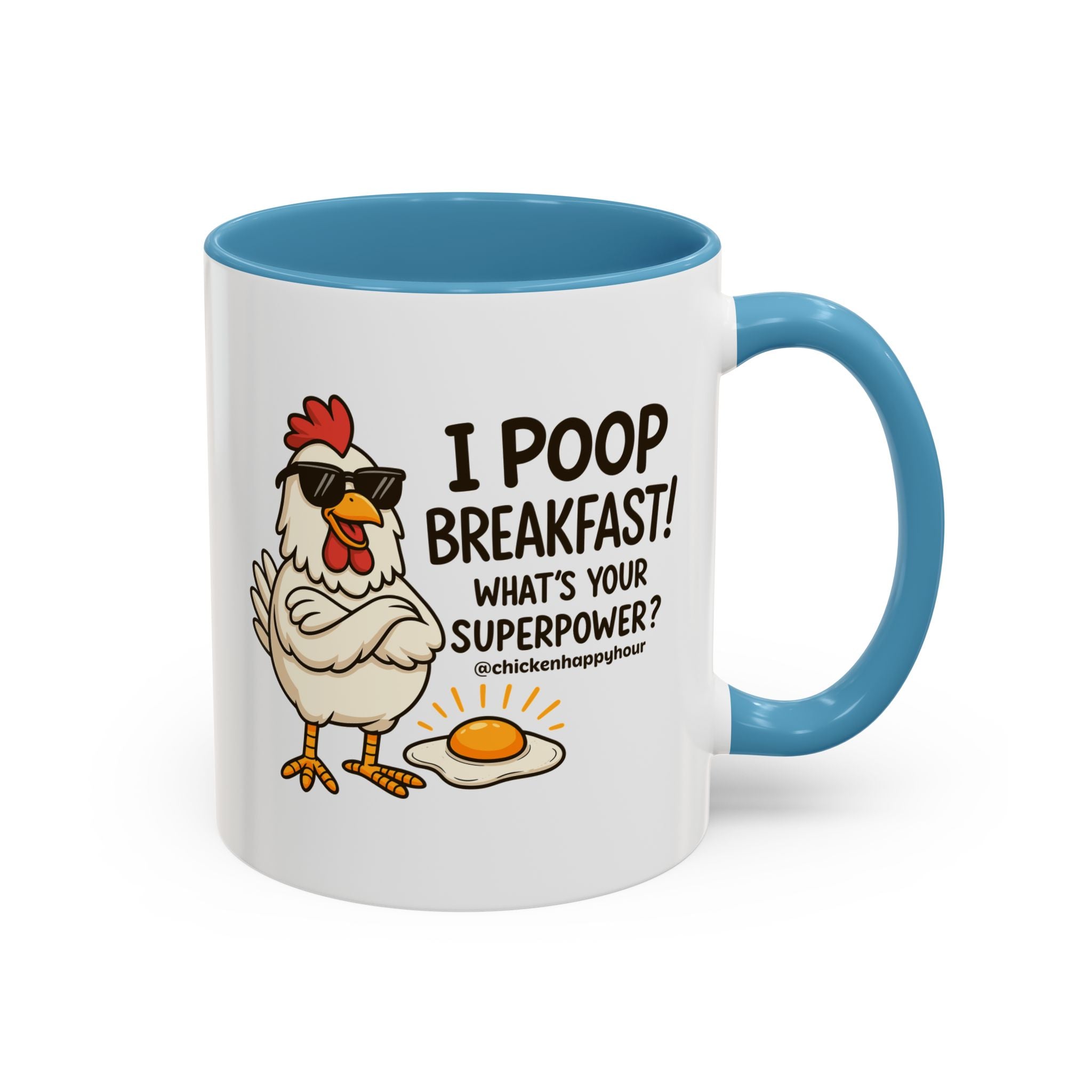 I Poop Breakfast Coffee Mug