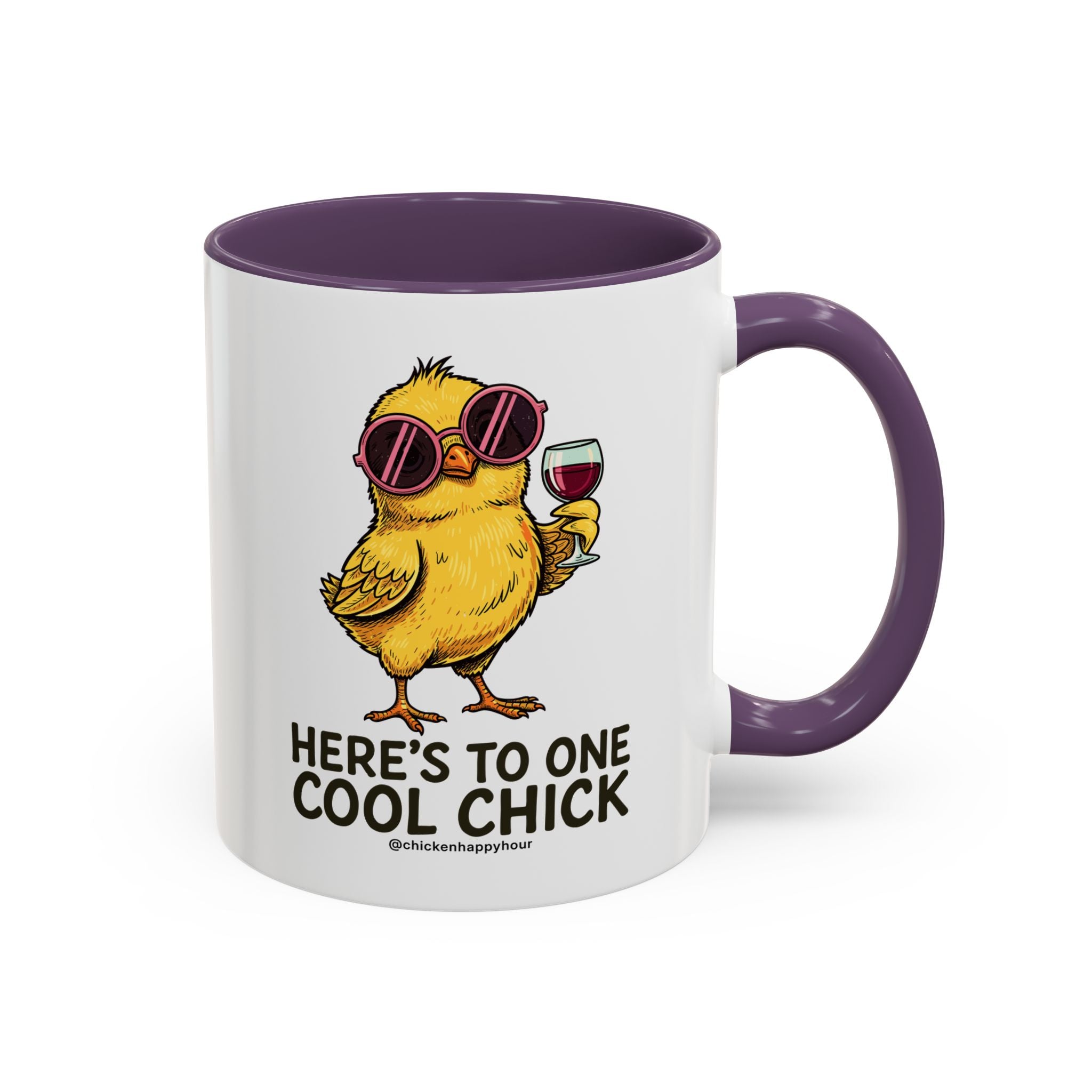 Here’s To One Cool Chick Coffee Mug