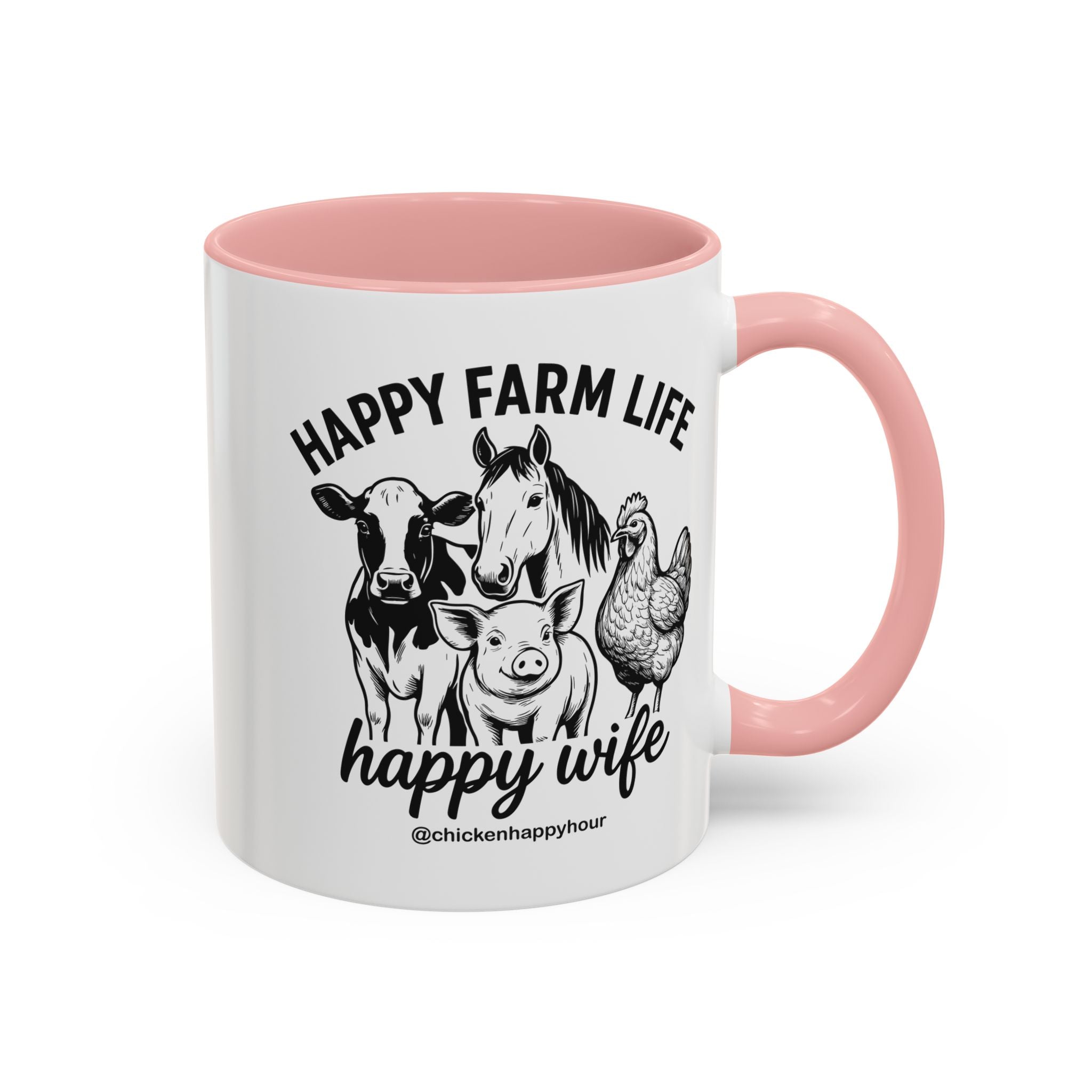 Happy Farm Life Happy Wife 01 Coffee Mug