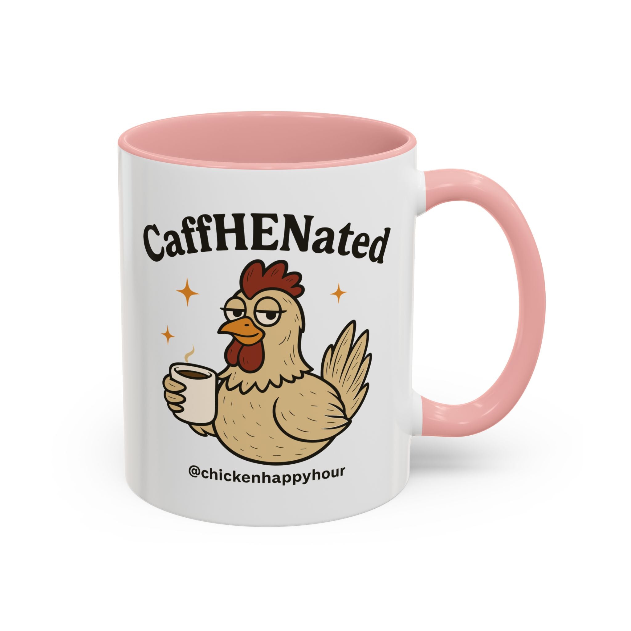 CaffHENated Coffee Mug