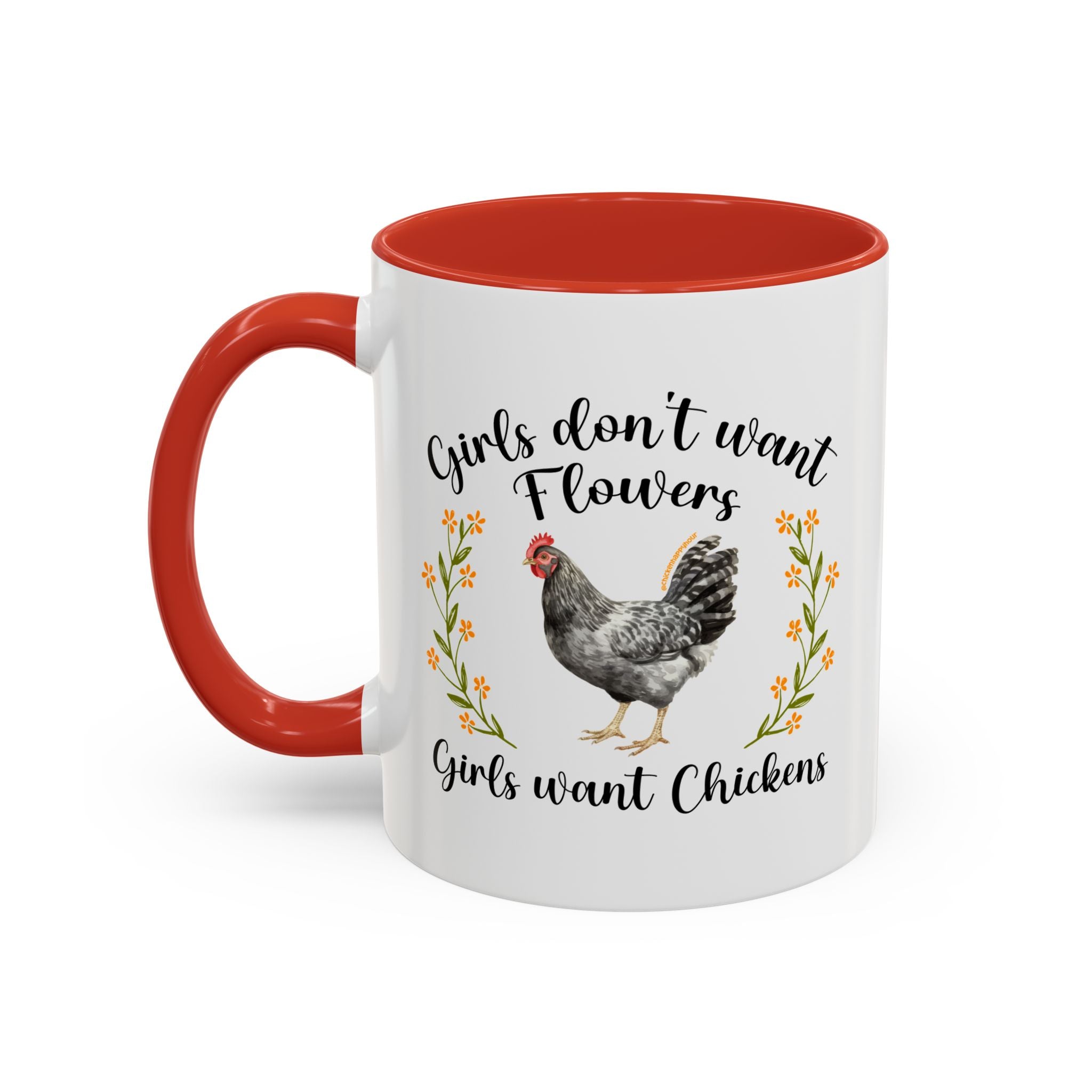 Girls Want Chickens Coffee Mug