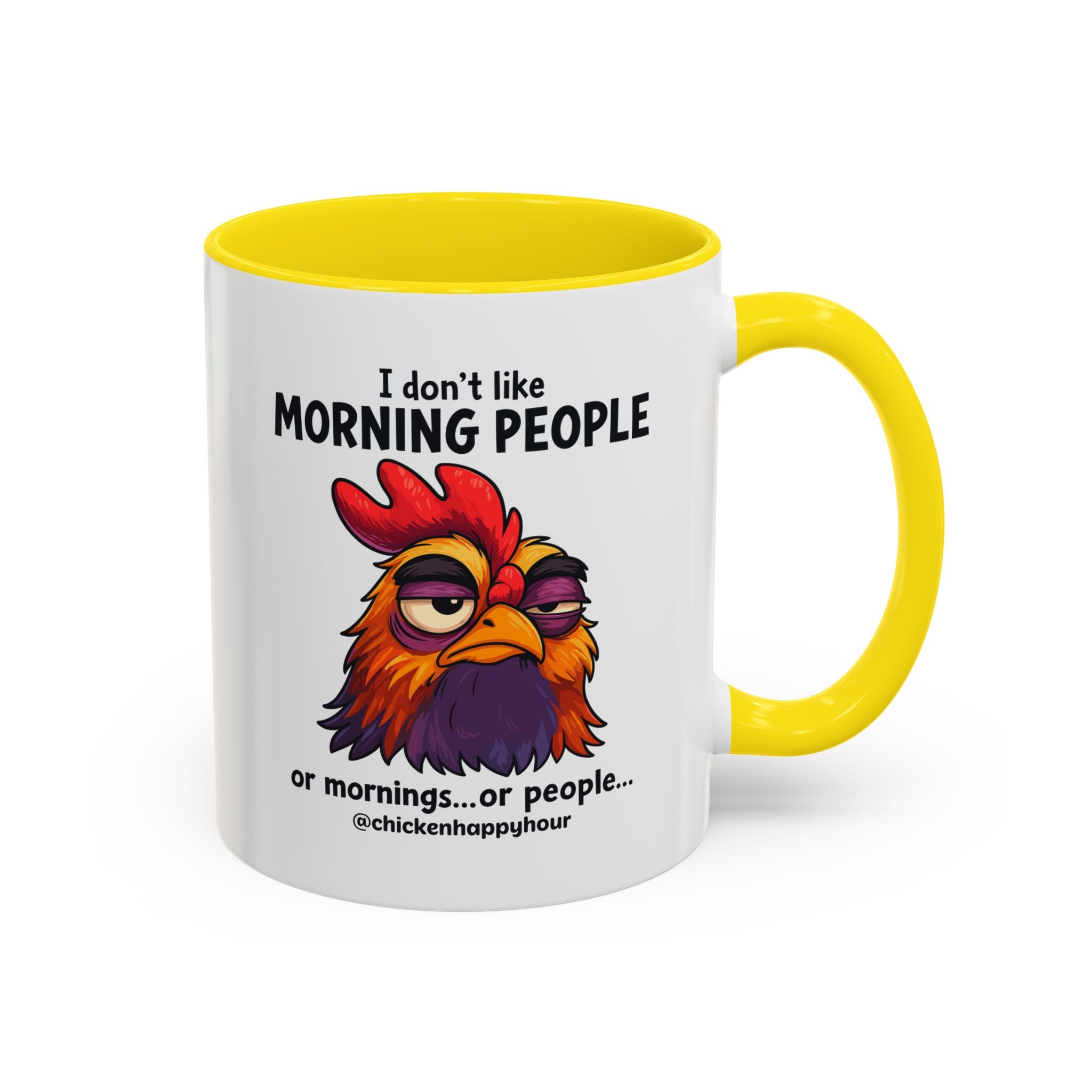 I Don't Like Morning People Coffee Mug