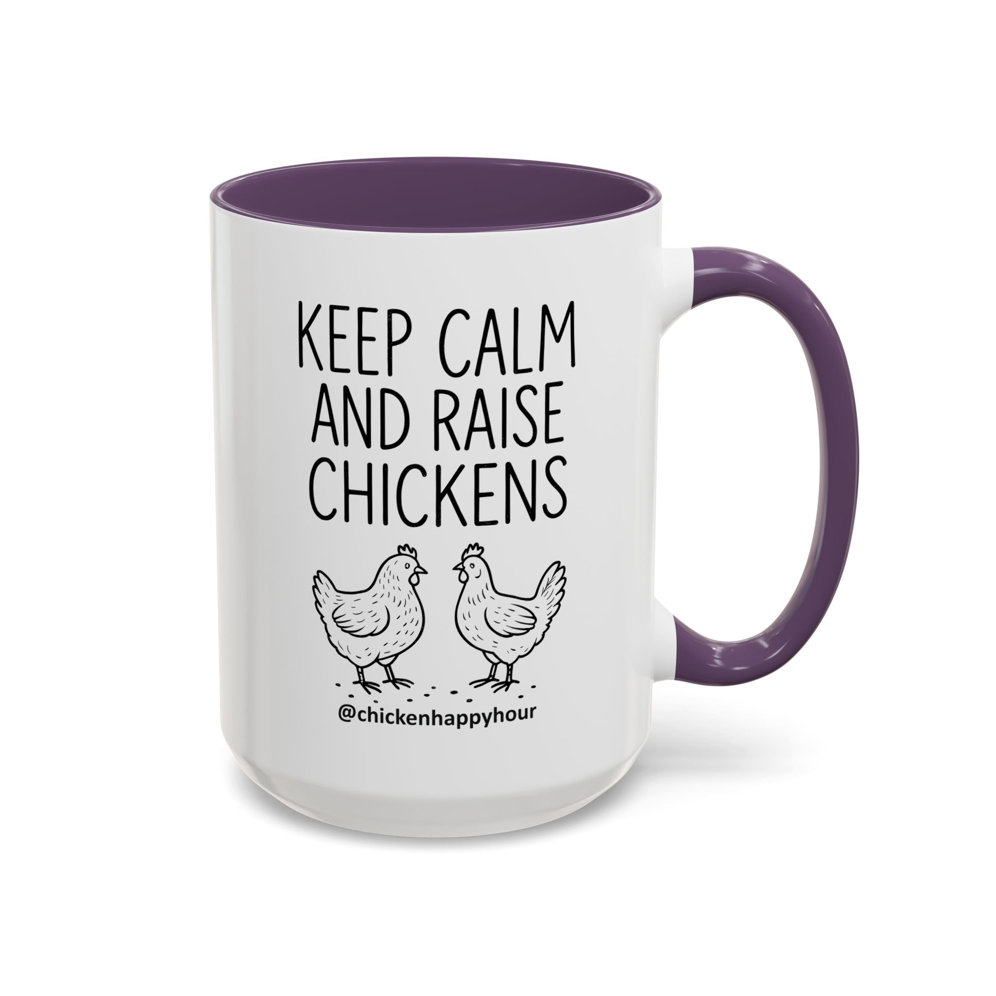 Keep Calm and Raise Chickens Coffee Mug