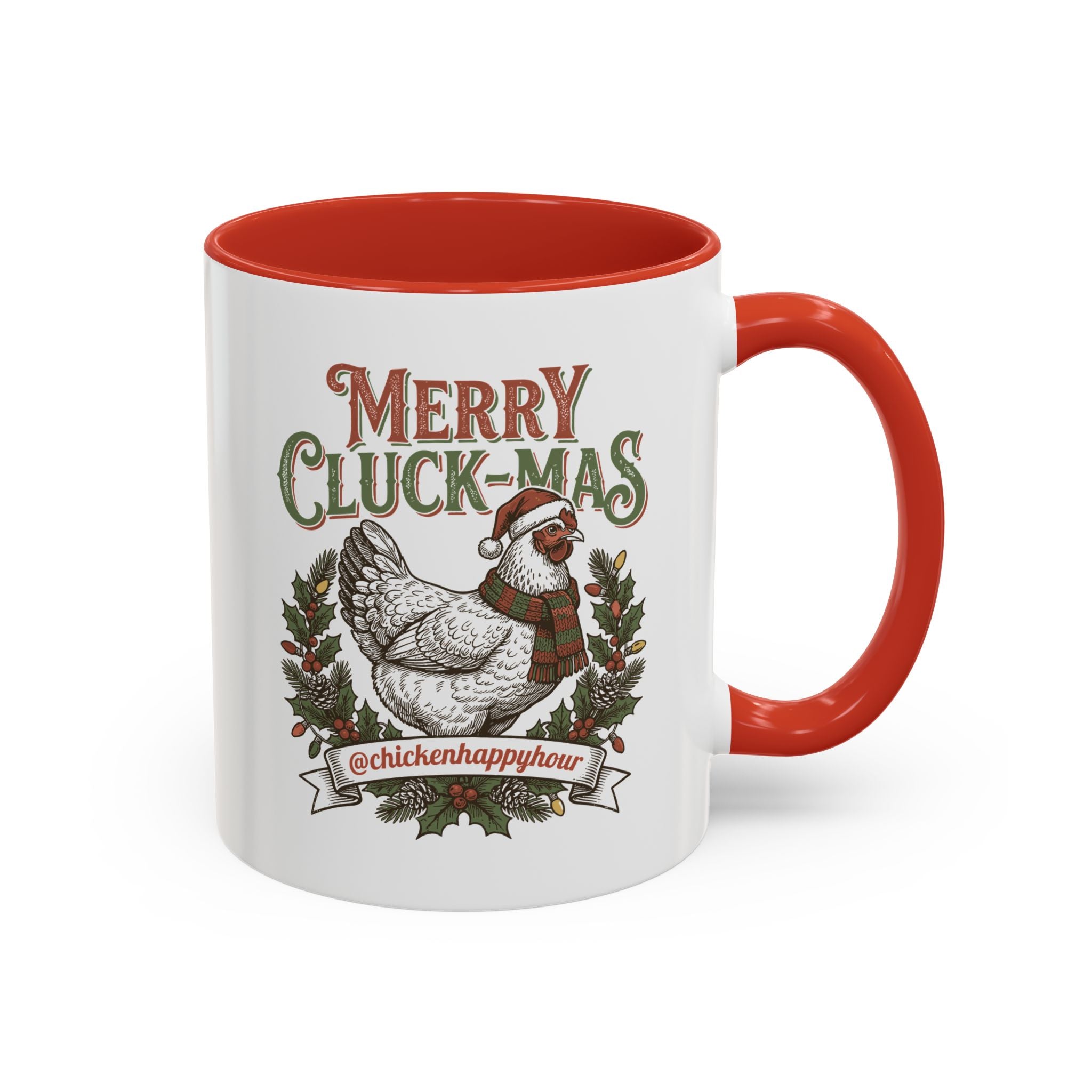 Merry Cluck-Mas Coffee Mug