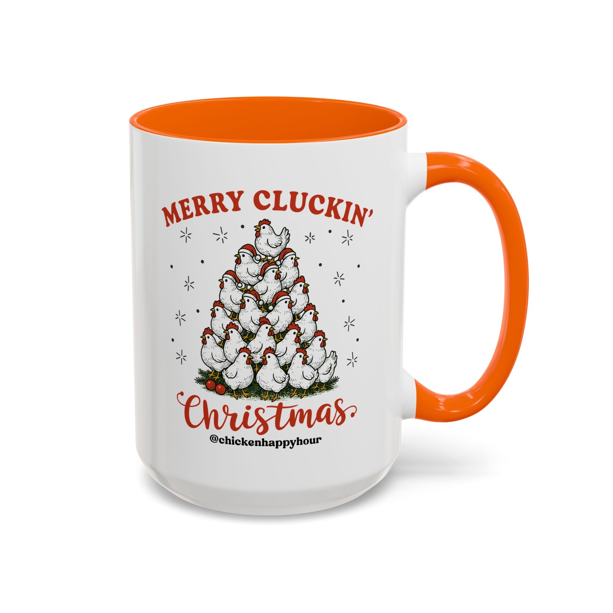 Merry Cluckin' Coffee Mug