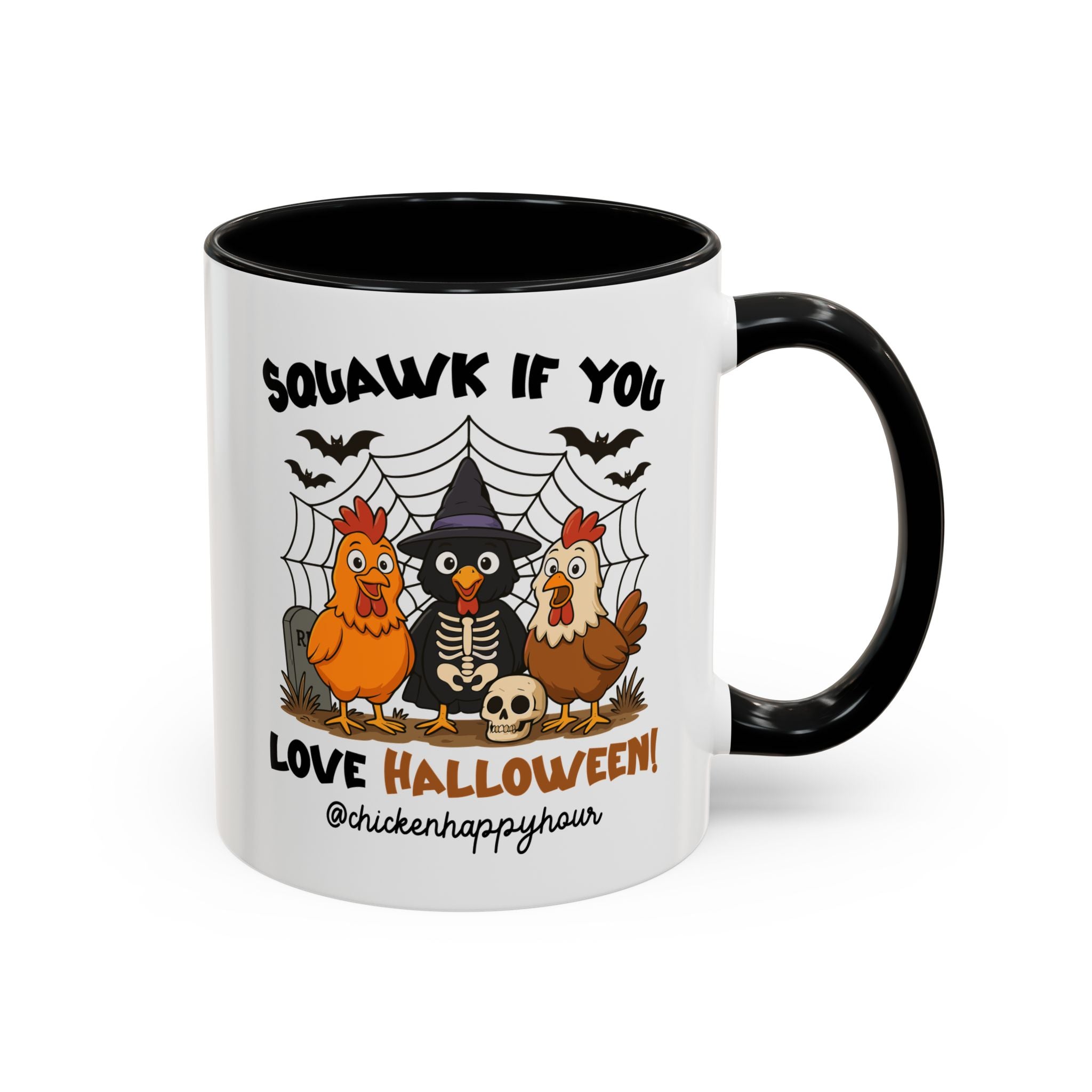 Squawk if you Love Halloween Coffee Mug