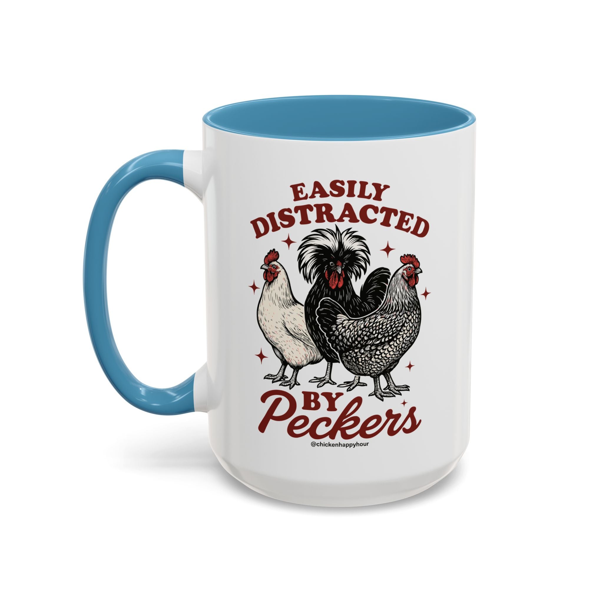 Easily Distracted By Peckers Coffee Mug