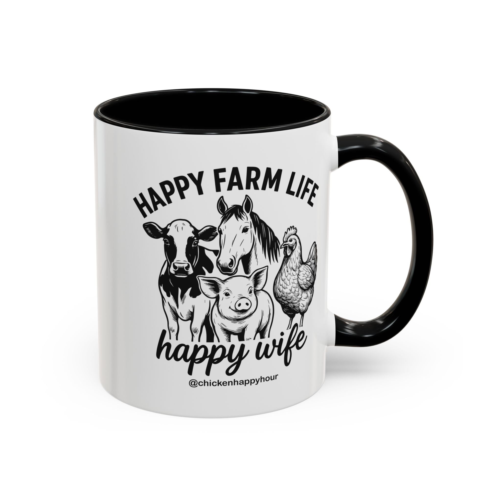 Happy Farm Life Happy Wife 01 Coffee Mug