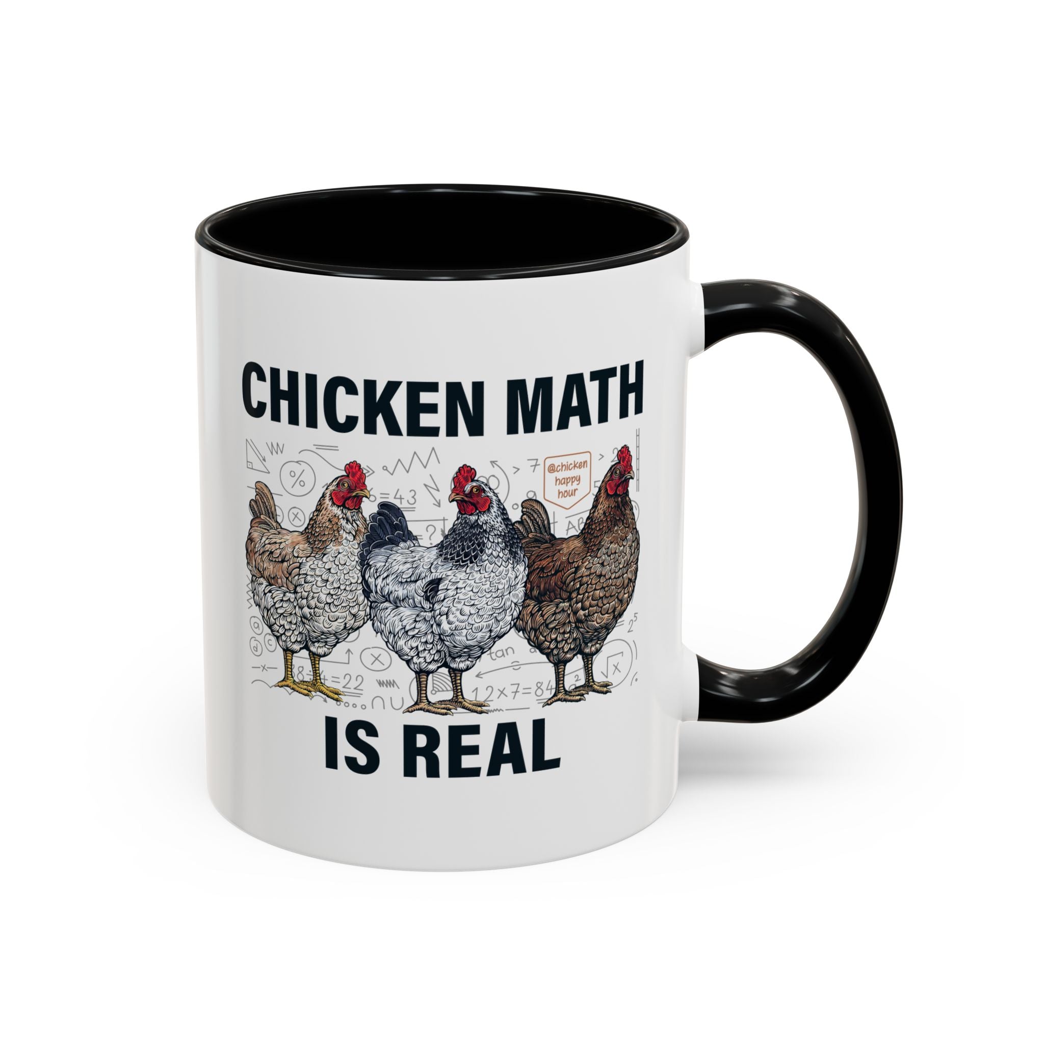 Chicken Math is Real Coffee Mug