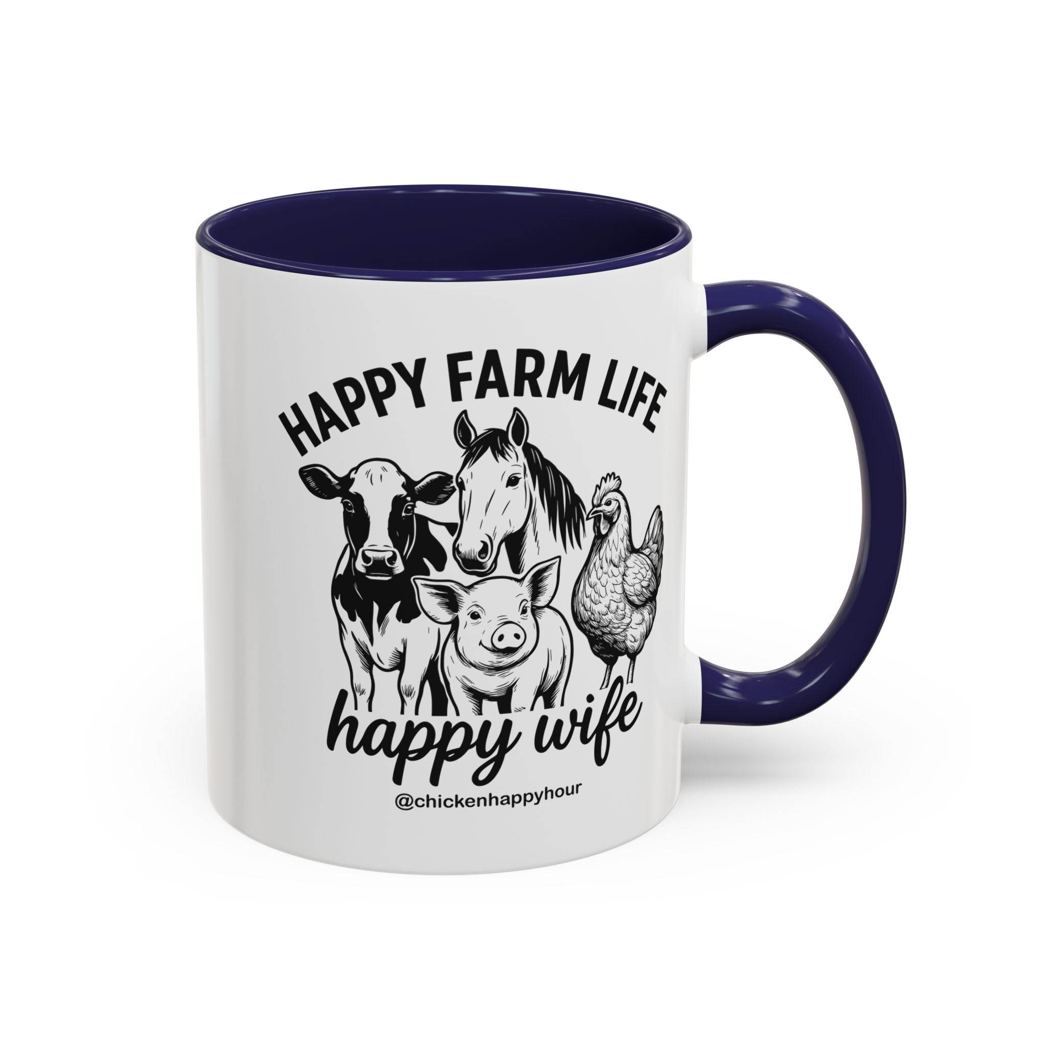 Happy Farm Life Happy Wife 01 Coffee Mug