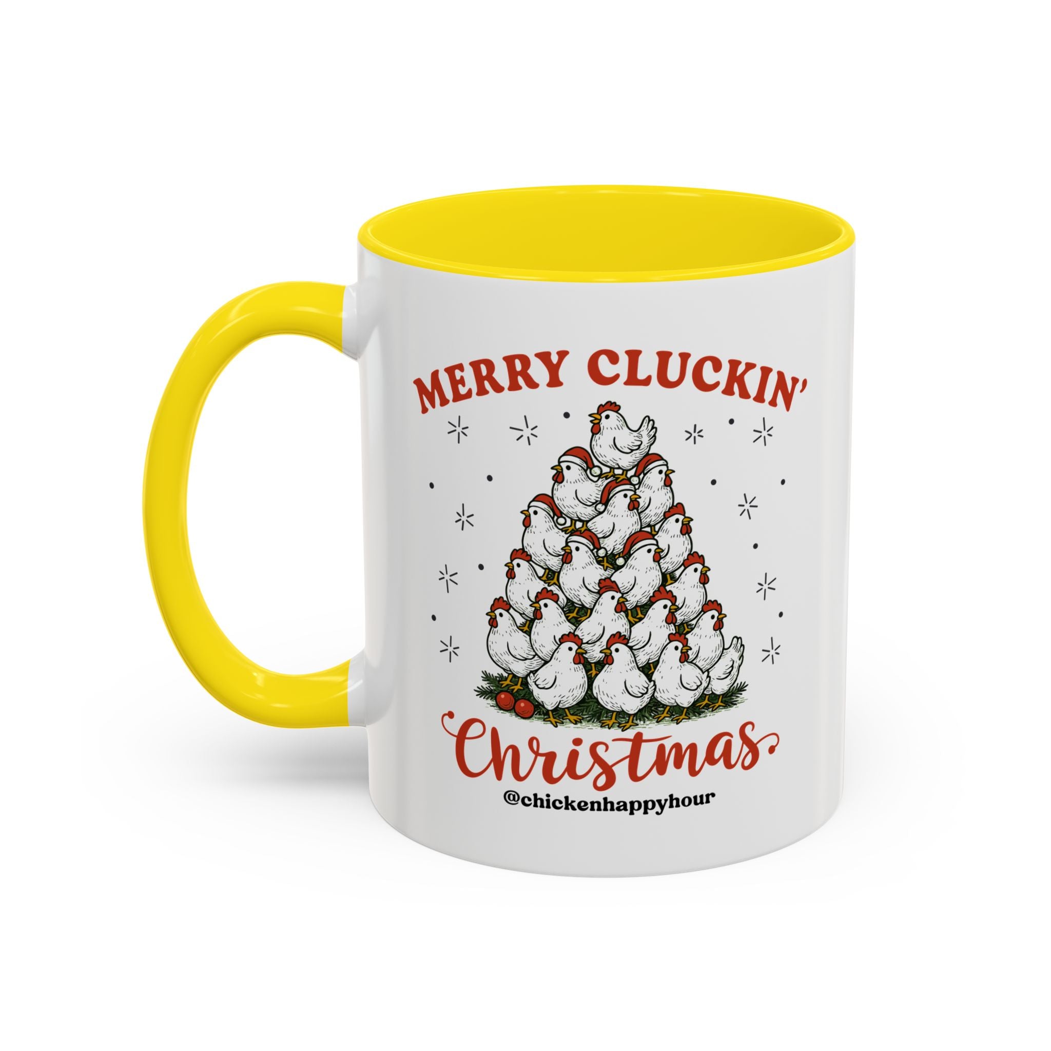 Merry Cluckin' Coffee Mug