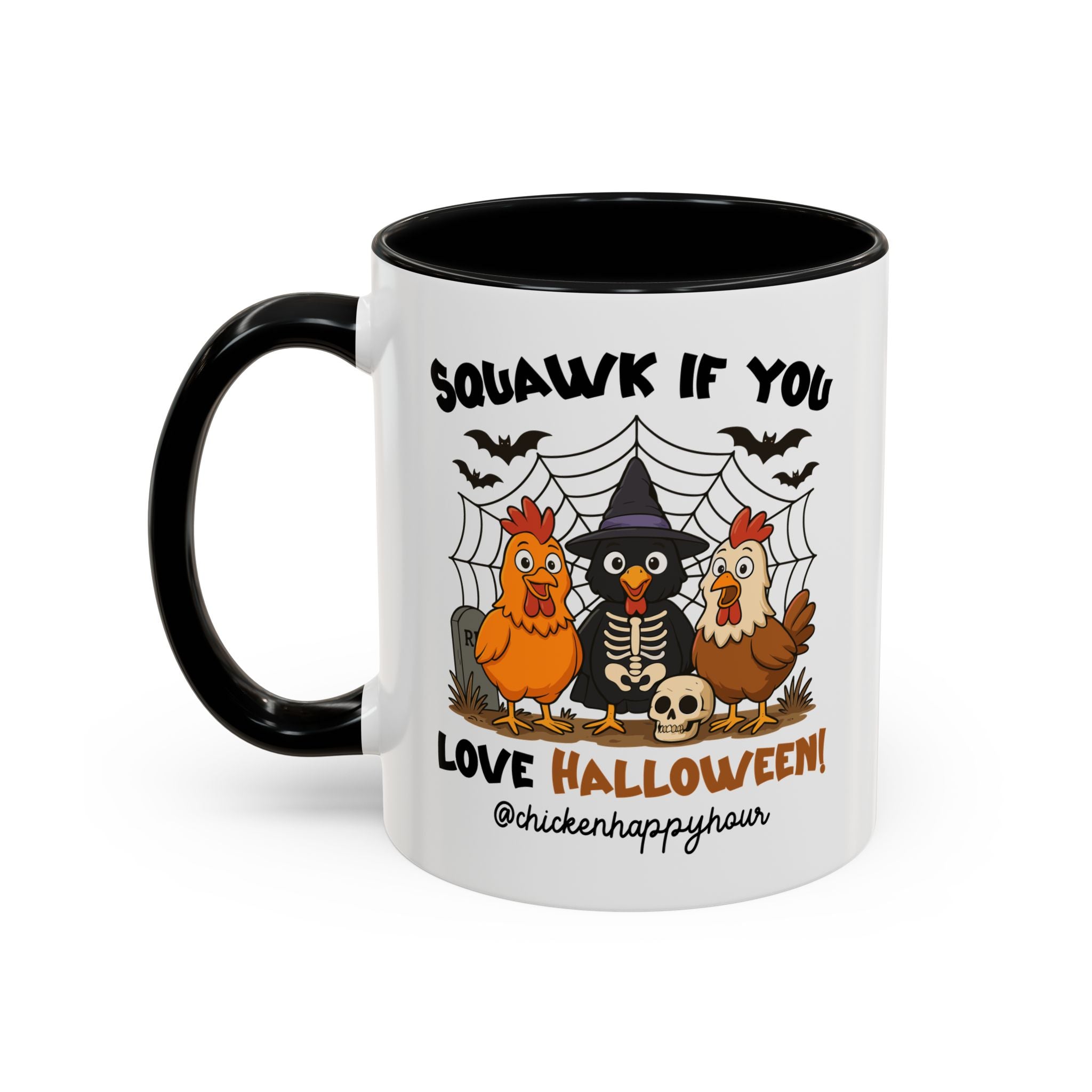 Squawk if you Love Halloween Coffee Mug