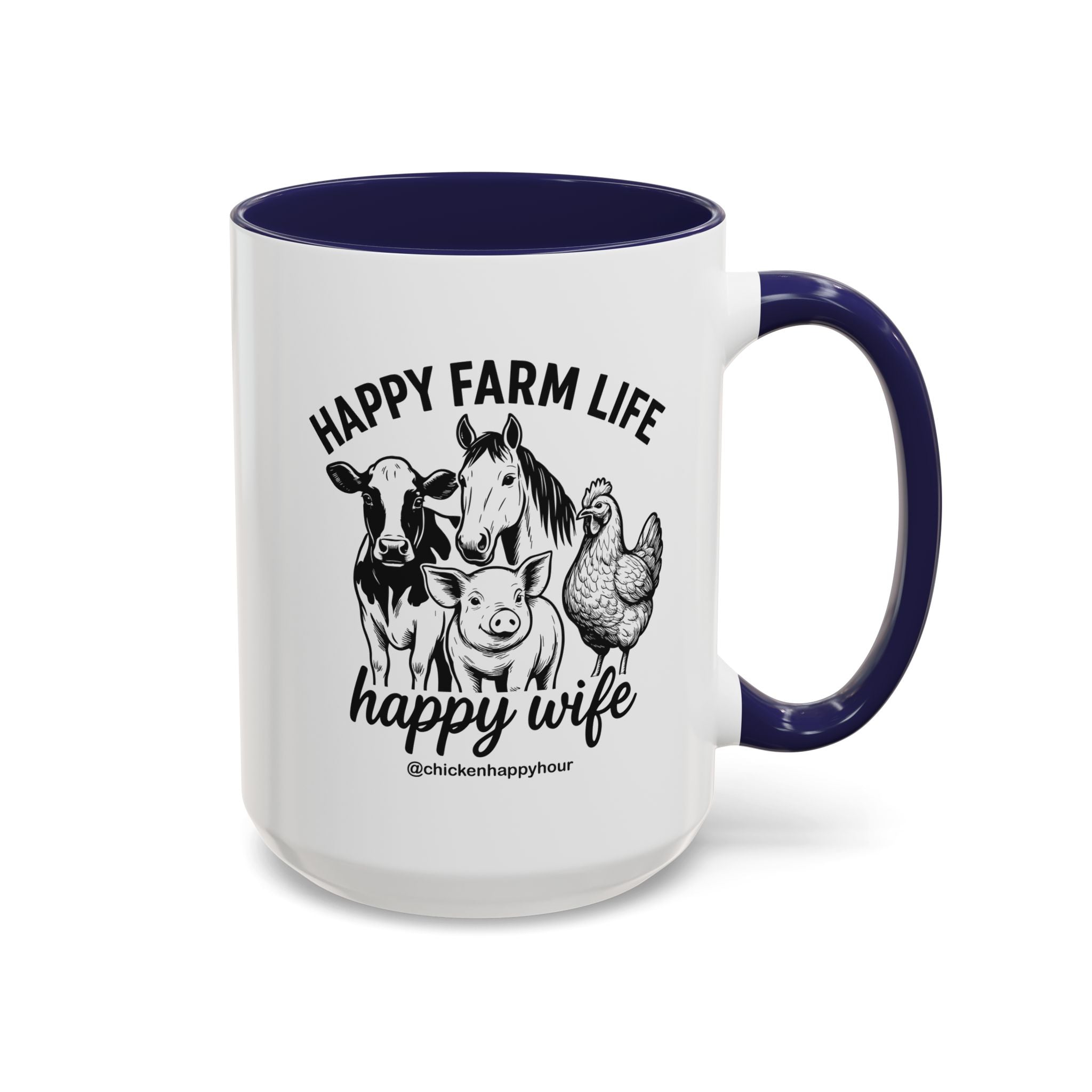Happy Farm Life Happy Wife 01 Coffee Mug
