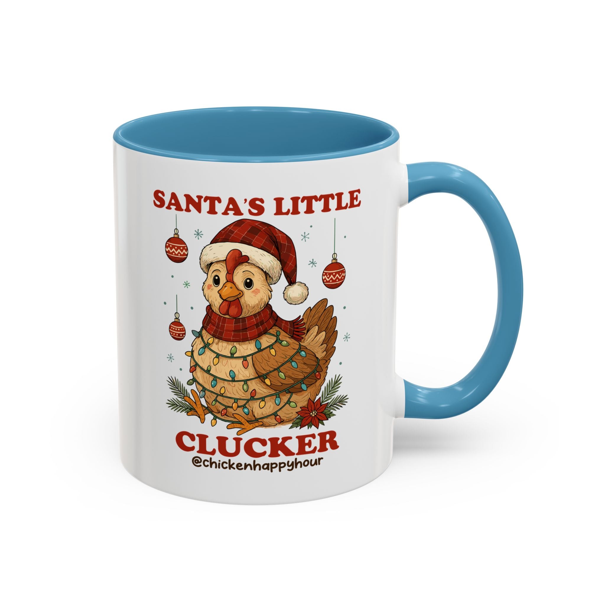 Santa’s Little Clucker Coffee Mug