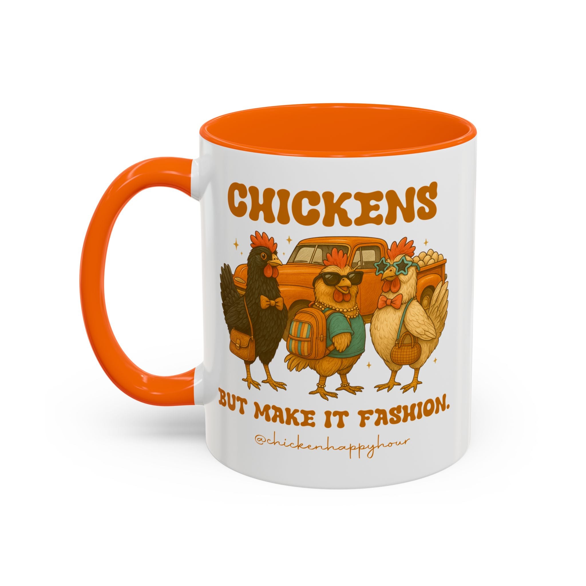 Chickens But Make it Fashion Coffee Mug