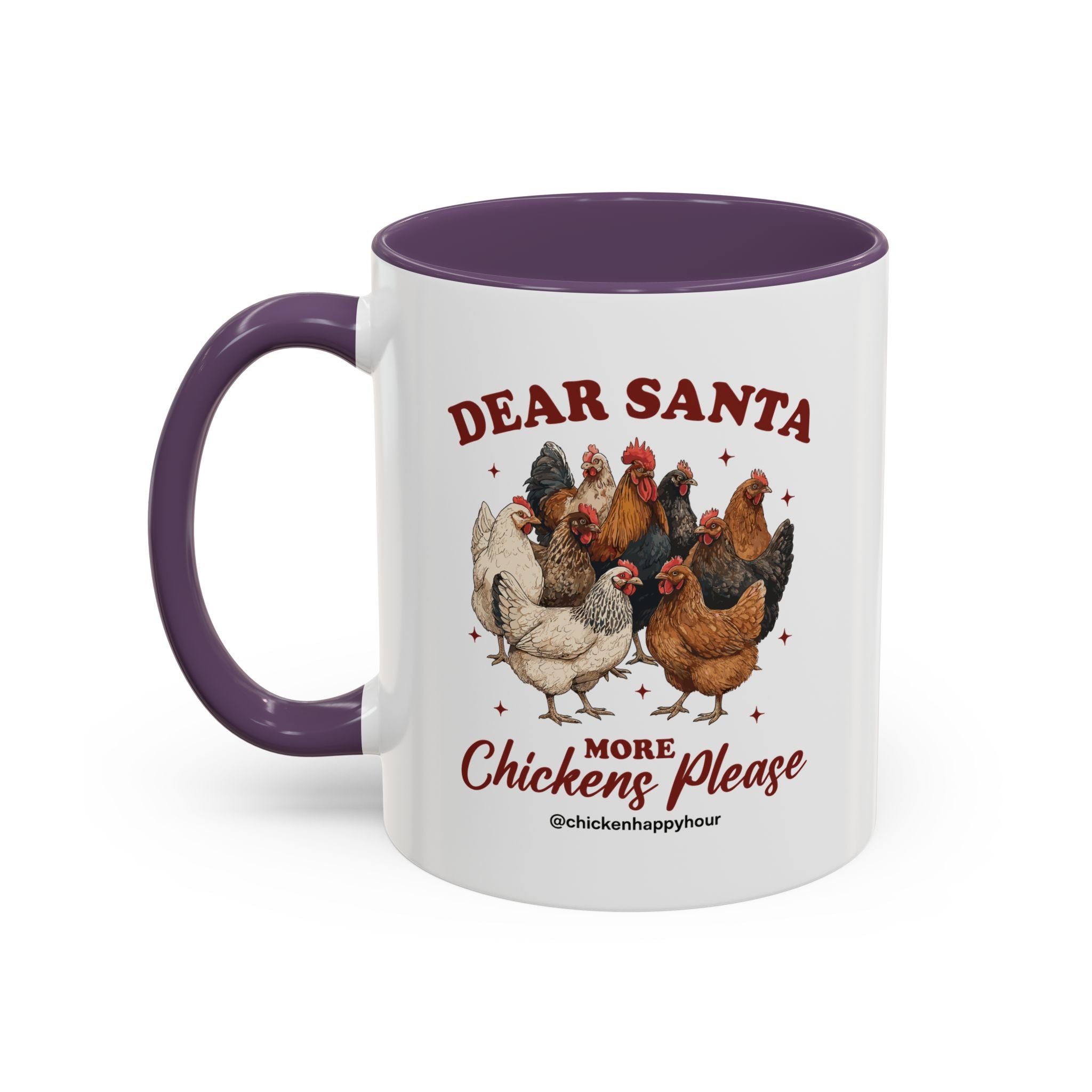 Dear Santa More Chickens Please Coffee Mug
