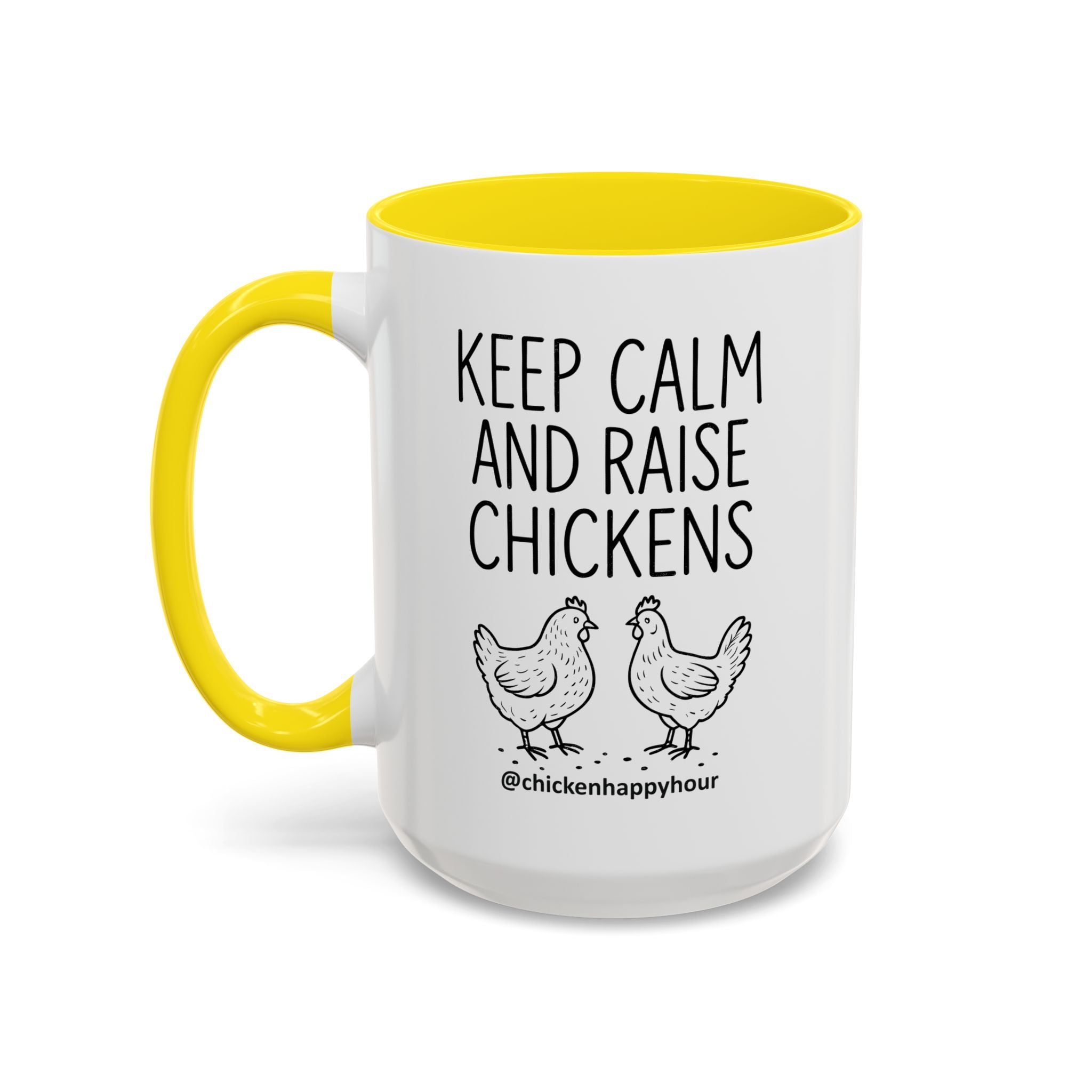 Keep Calm and Raise Chickens Coffee Mug
