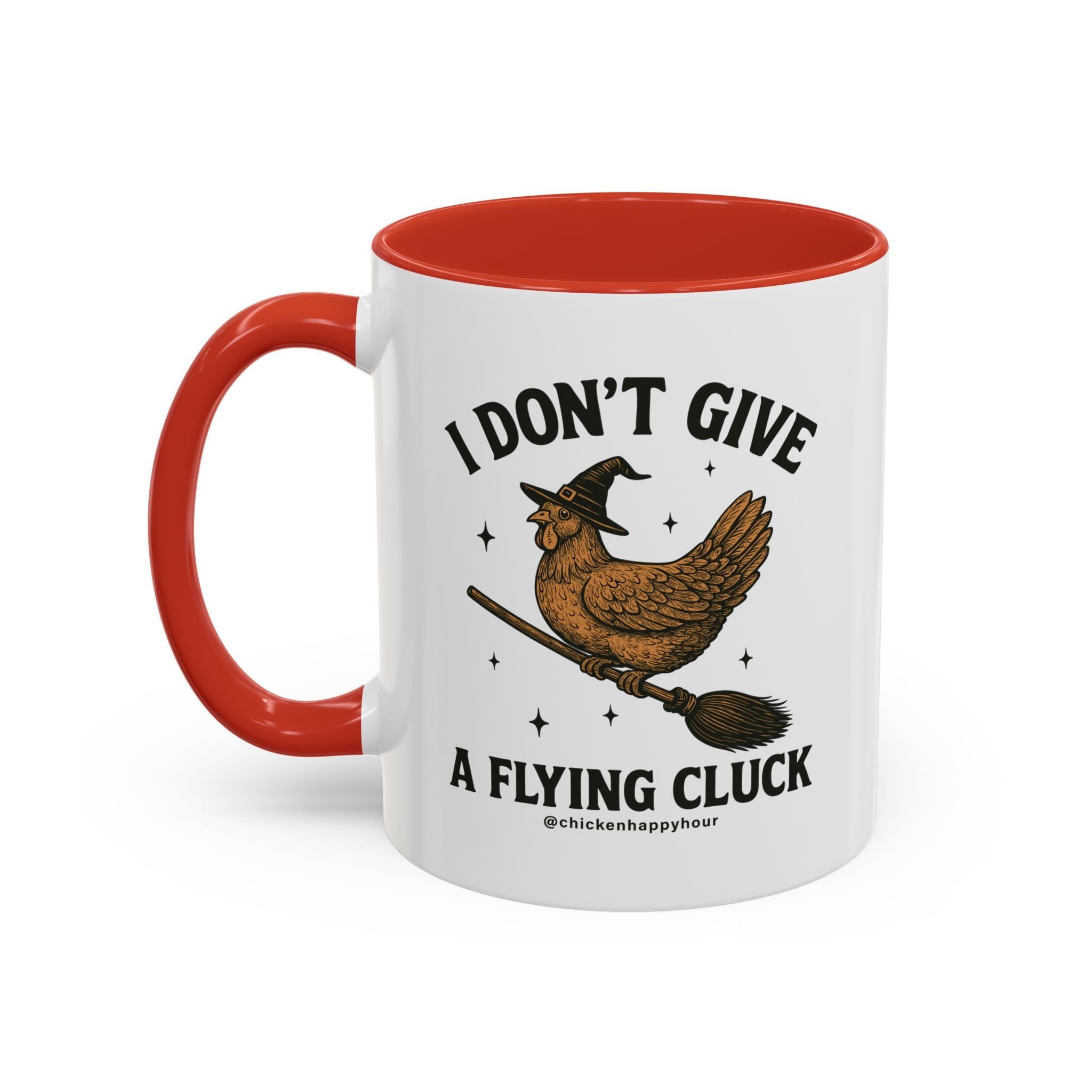 I Don’t Give a Flying Cluck V-Neck Tee Coffee Mug