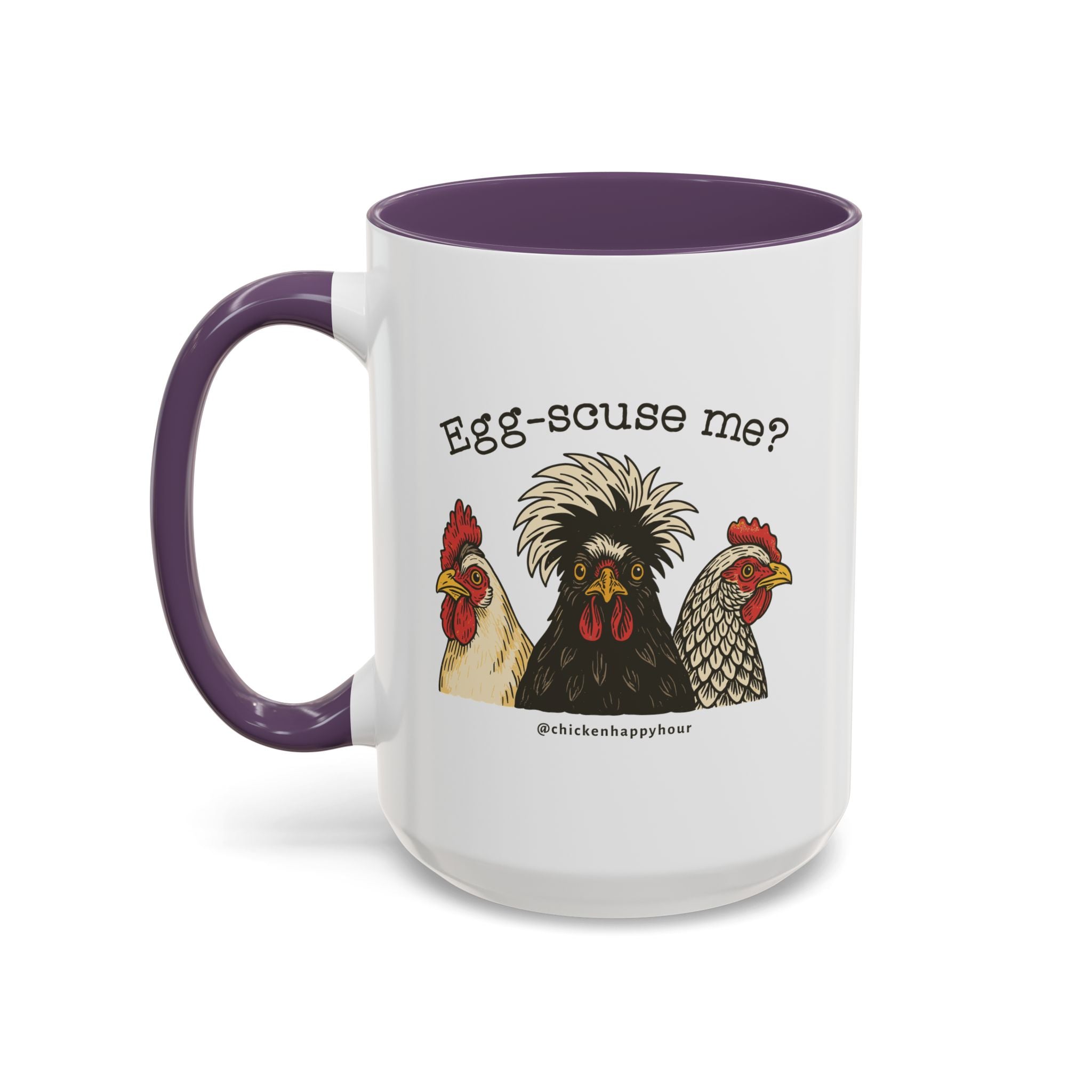 Egg-scuse Me Coffee Mug