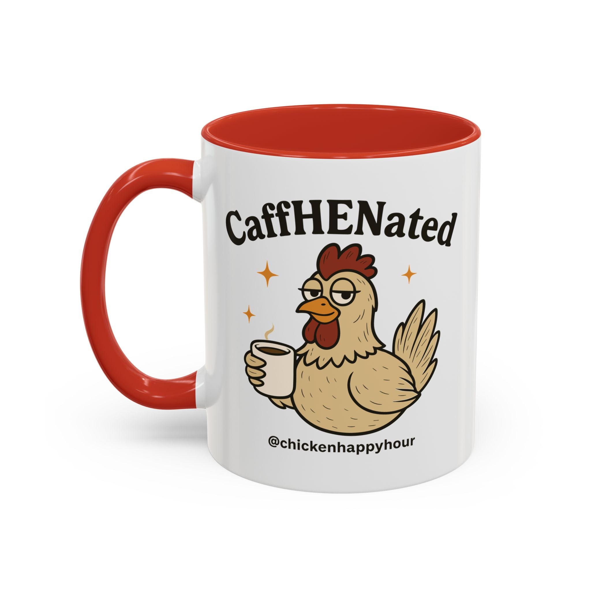 CaffHENated Coffee Mug