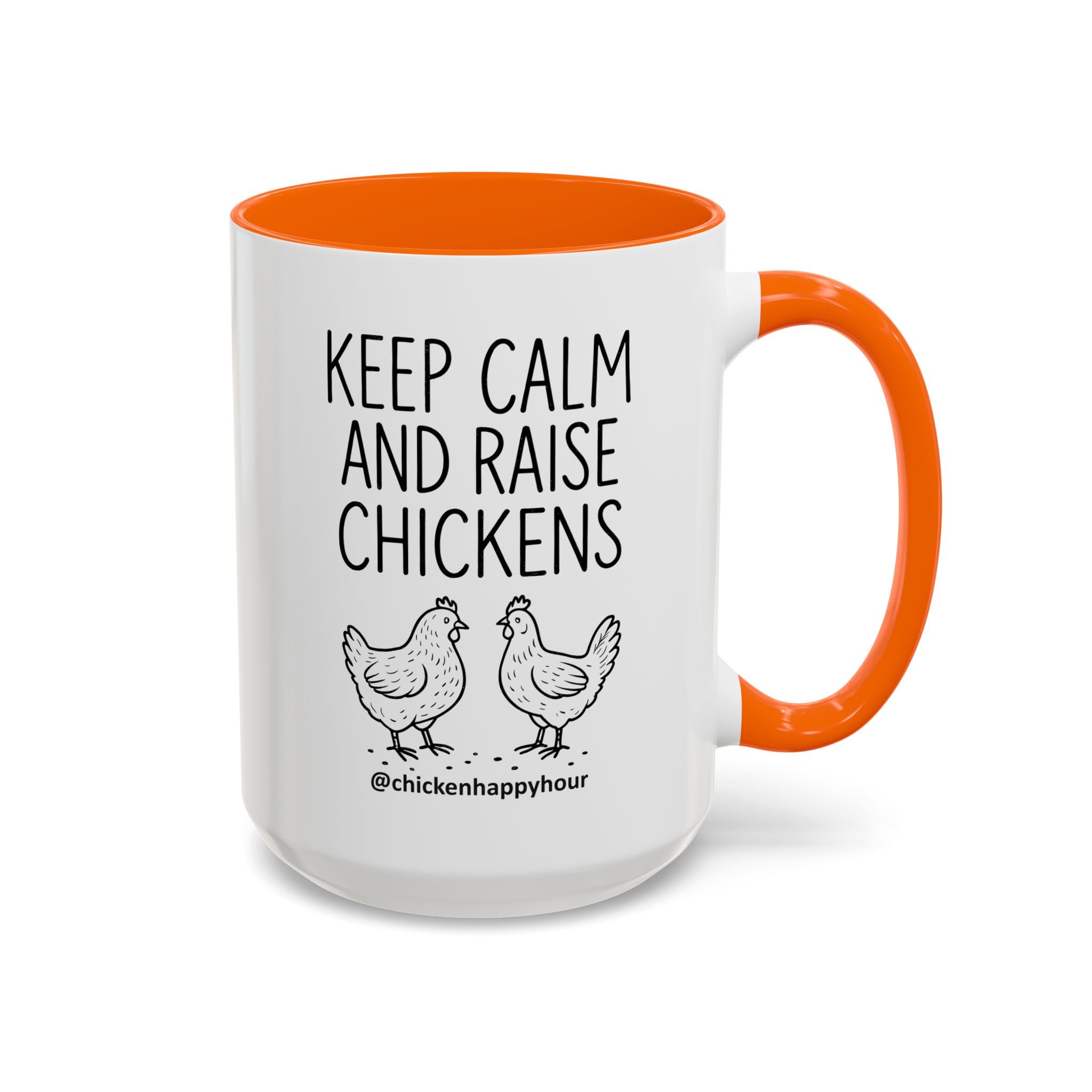 Keep Calm and Raise Chickens Coffee Mug