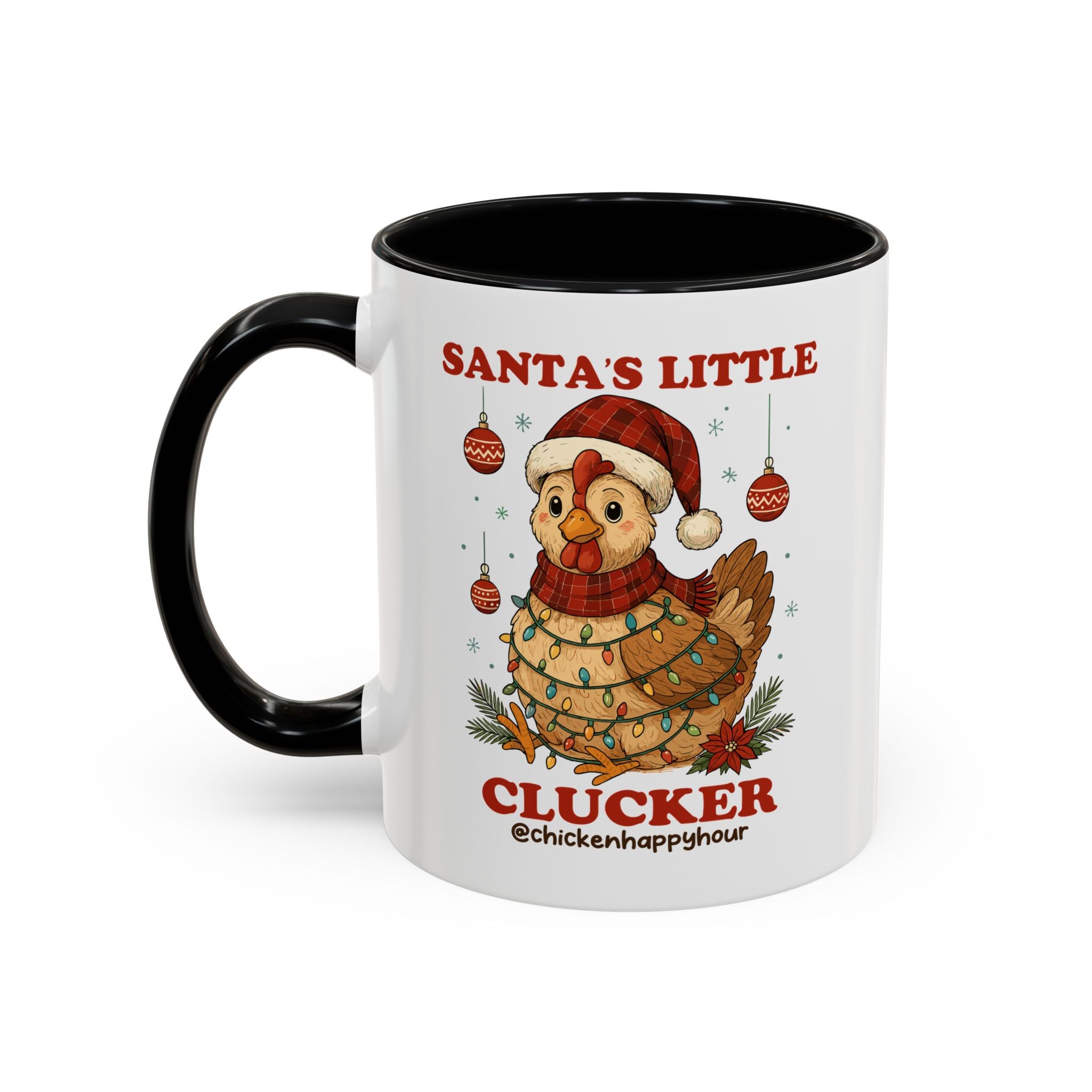 Santa’s Little Clucker Coffee Mug