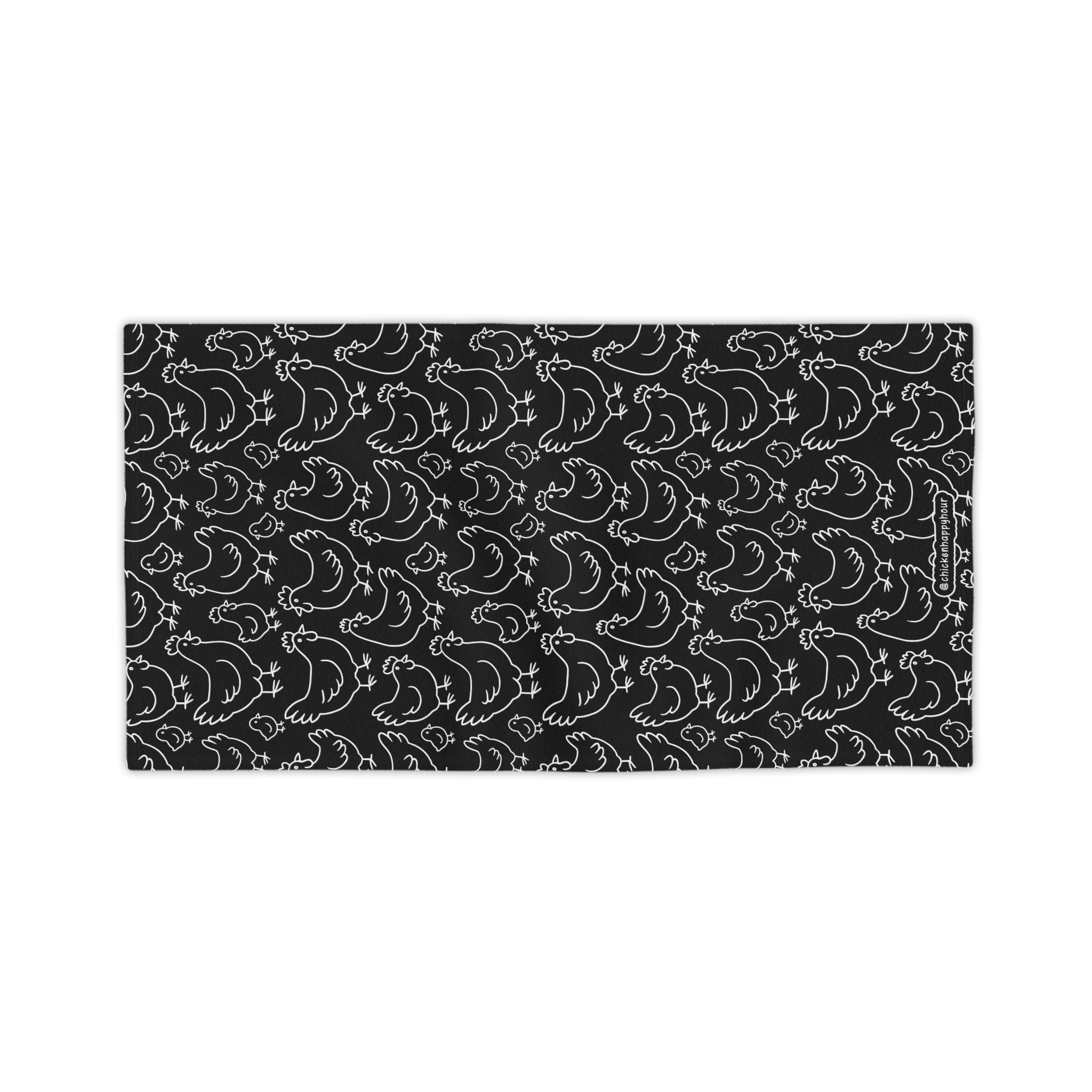 Chicken Pattern Beach Towel