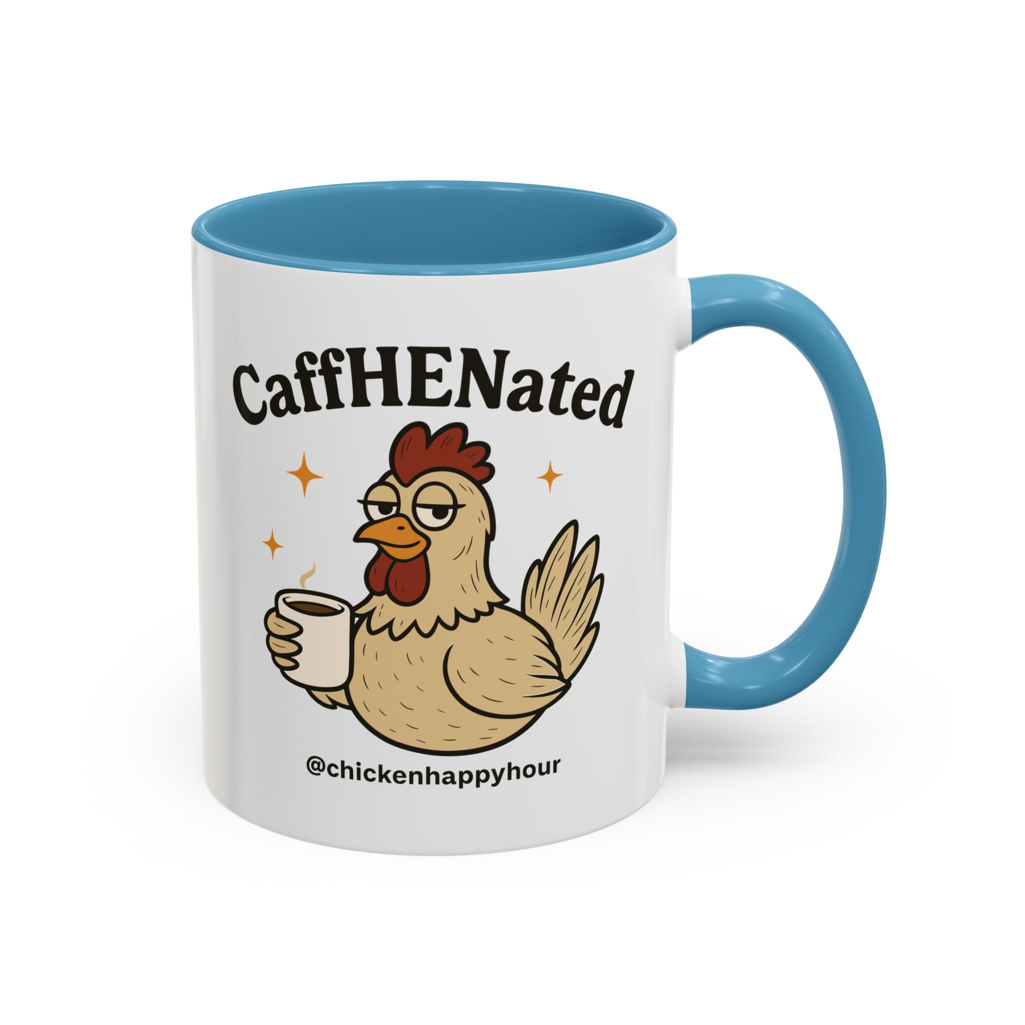 CaffHENated Coffee Mug