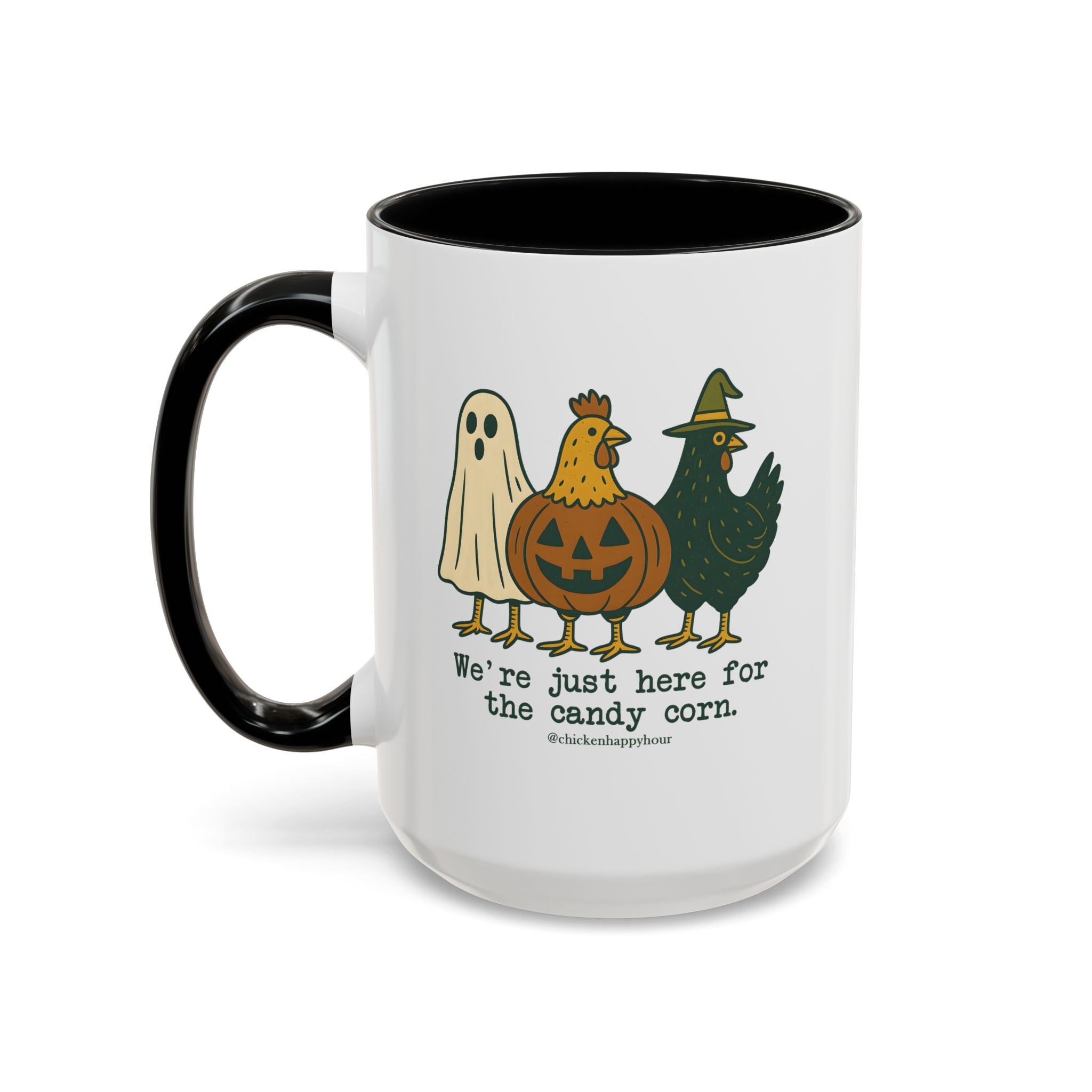 We're Just Here For the Candy Corn Coffee Mug